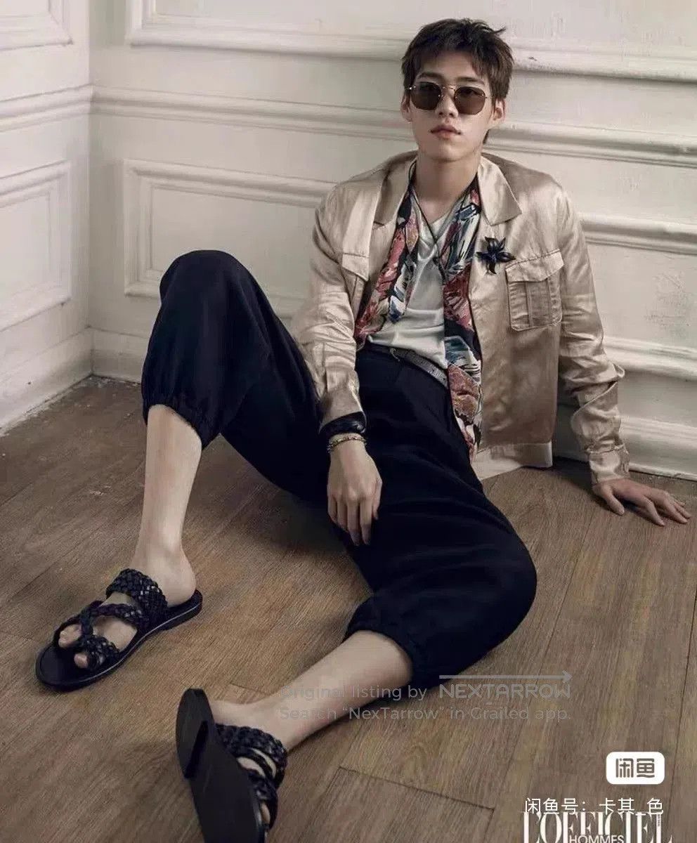 Saint Laurent Paris Saint Laurent Woven Slipper Sandals. Size US 7 / EU 40 - 2 Thumbnail