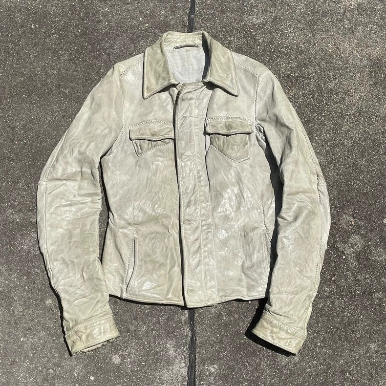 Carol Christian Poell Carol Christian Poell ccp c.c.p Leather Garment Size US S / EU 44-46 / 1 - 1 Thumbnail