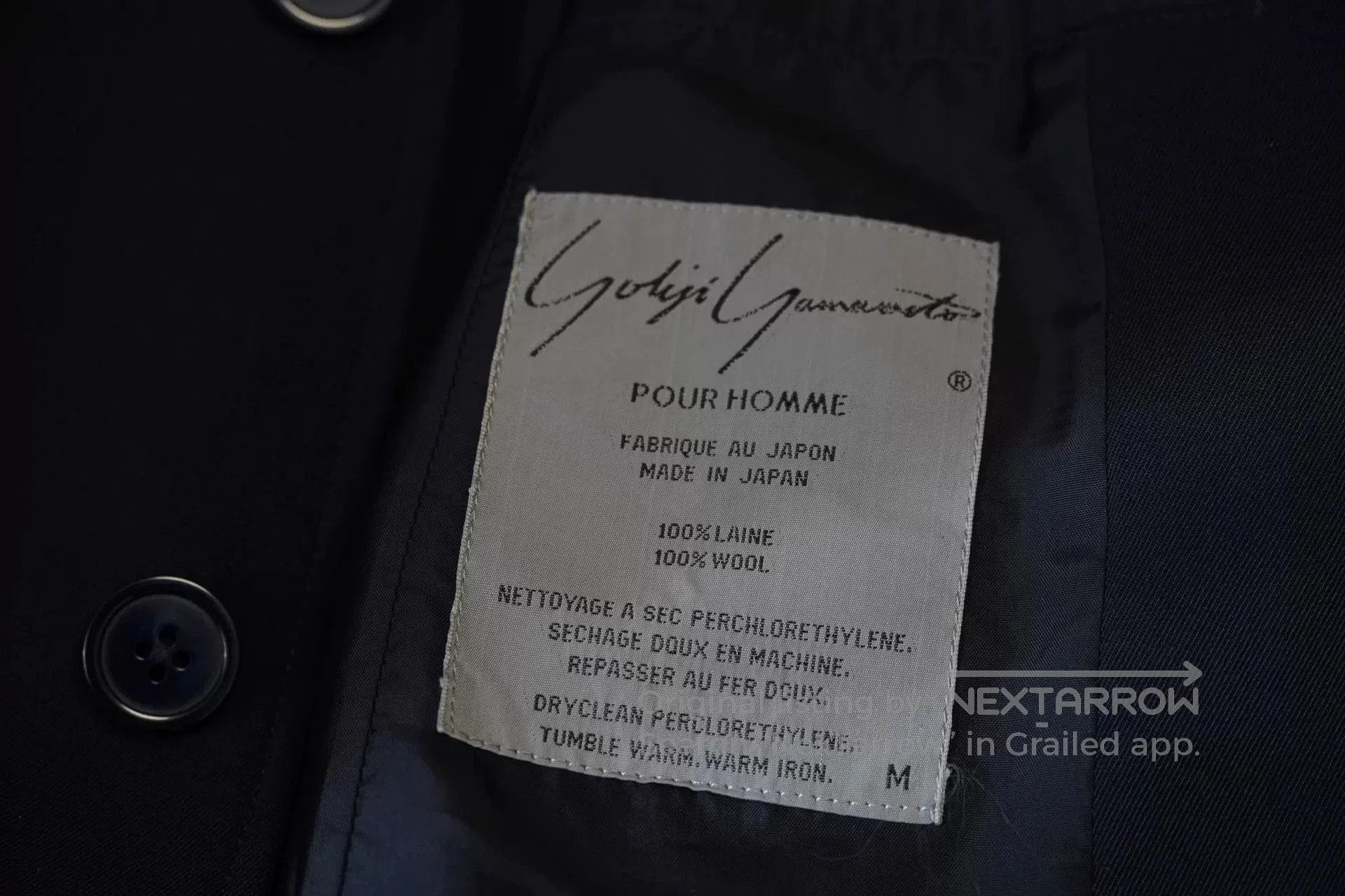 Yohji Yamamoto Yohji Yamamoto Embroidered Jacket 90SS. Size US M / EU 48-50 / 2 - 4 Thumbnail