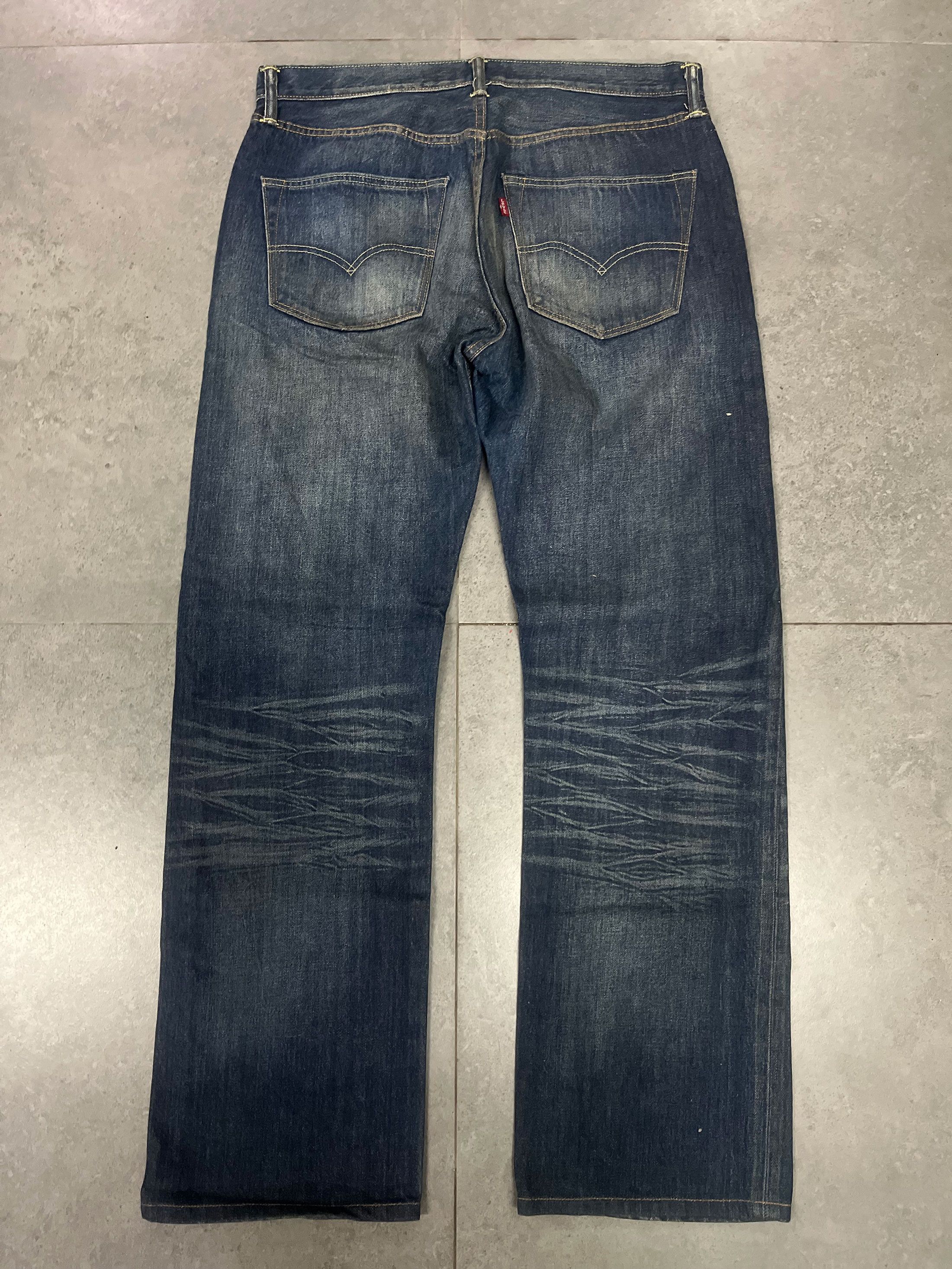 Levi's Vintage Clothing Levis Stone Washed Faded Straight Leg Size US 36 / EU 52 - 4 Thumbnail