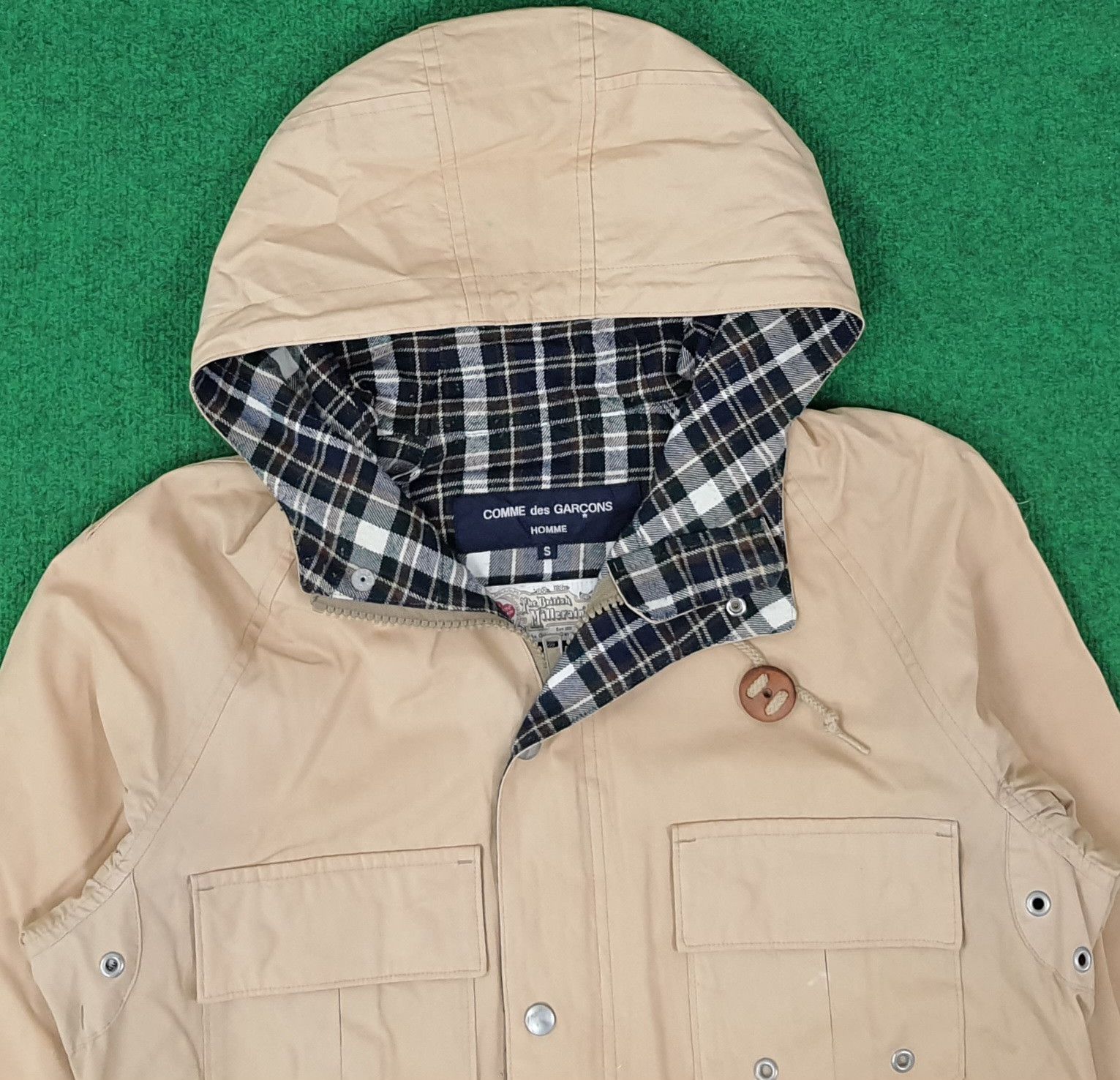 Comme des Garcons Homme Vintage Comme Des Garcons Homme Designer Jacket C240N9 Size US M / EU 48-50 / 2 - 2 Thumbnail