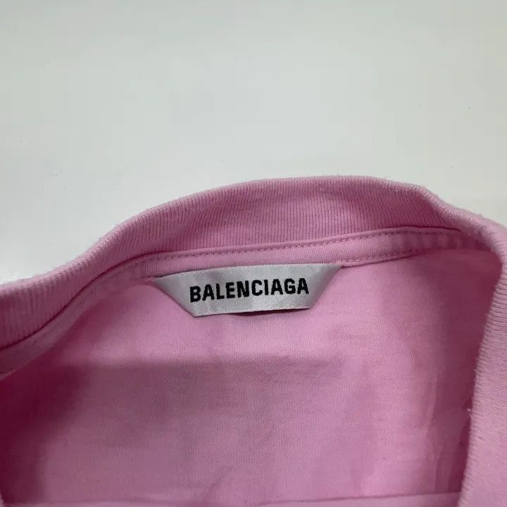 Balenciaga Balenciaga Multi-Language Logo T-Shirt 0079-2507 Size XXS / US 00 / IT 34 - 3 Thumbnail