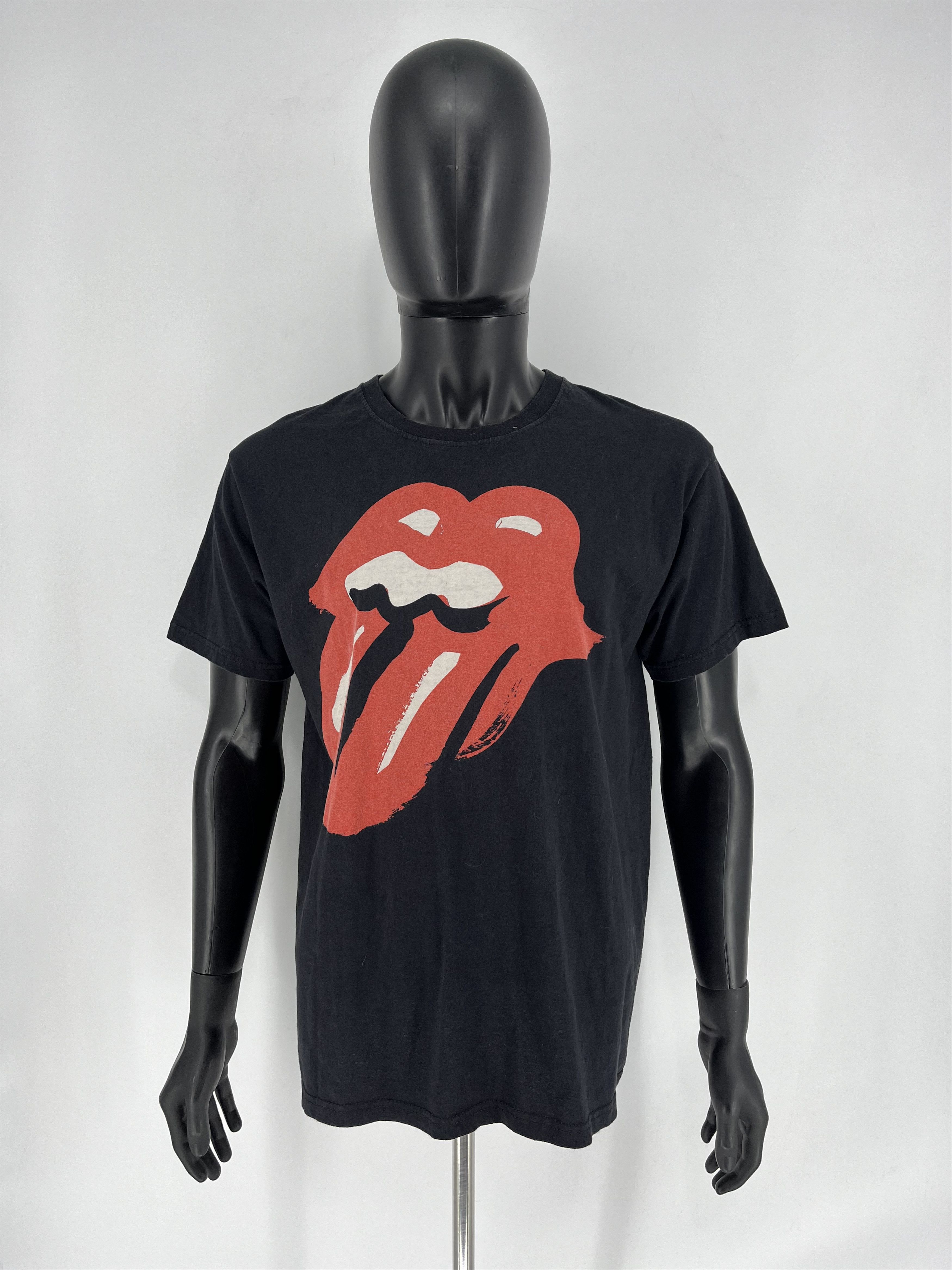 Band Tees × Vintage Vintage Y2K The Rolling Stones Tee Face Print Band Tour Rock Size US L / EU 52-54 / 3 - 2 Thumbnail