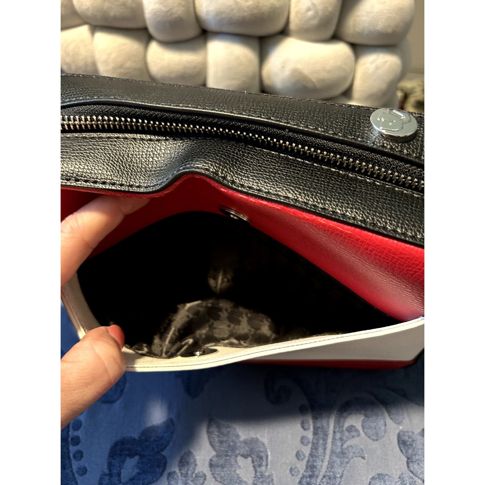 Karl Lagerfeld Karl Lagerfeld Paris Ikons Camera Crossbody Red White Black Size ONE SIZE - 5 Thumbnail
