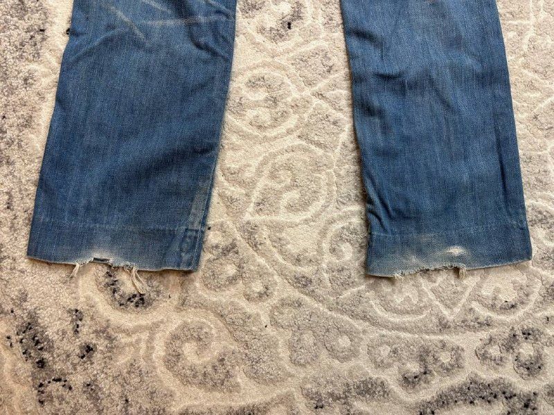 Levi's Rare Levi’s Archive Cinch Back Denim Star Zipper Jeans Size US 31 - 14 Thumbnail