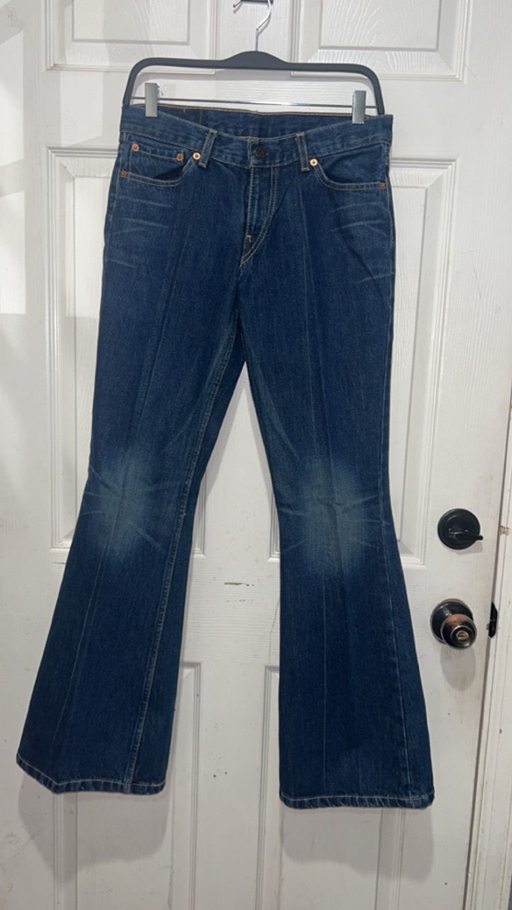 Levi's Women's Levi's Blue Flare Jeans W29 L32 Size 29" - 1 Thumbnail