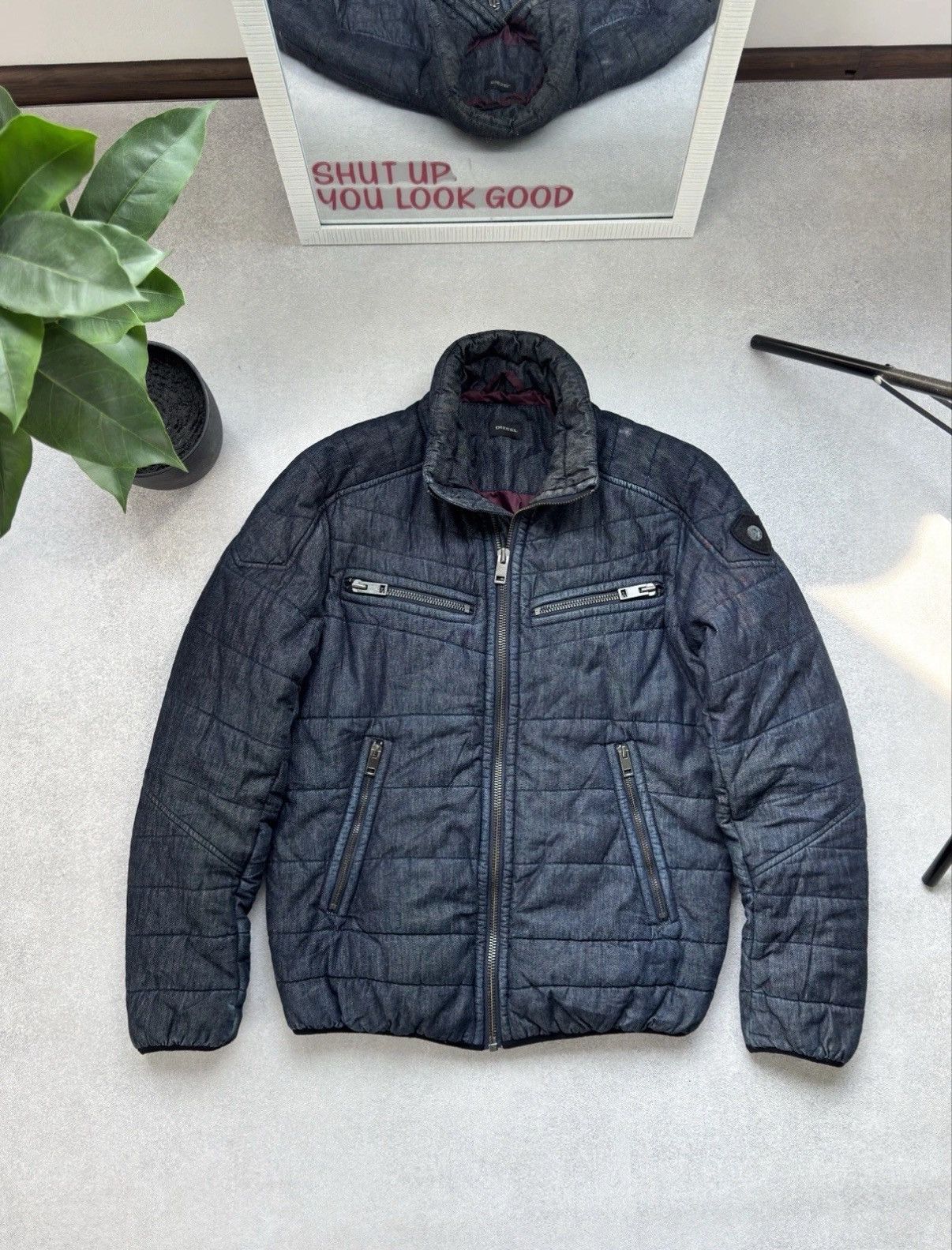 Diesel Vintage Diesel 3M Thinsulate insulation Denim Jacket Men Size US M / EU 48-50 / 2 - 1 Thumbnail