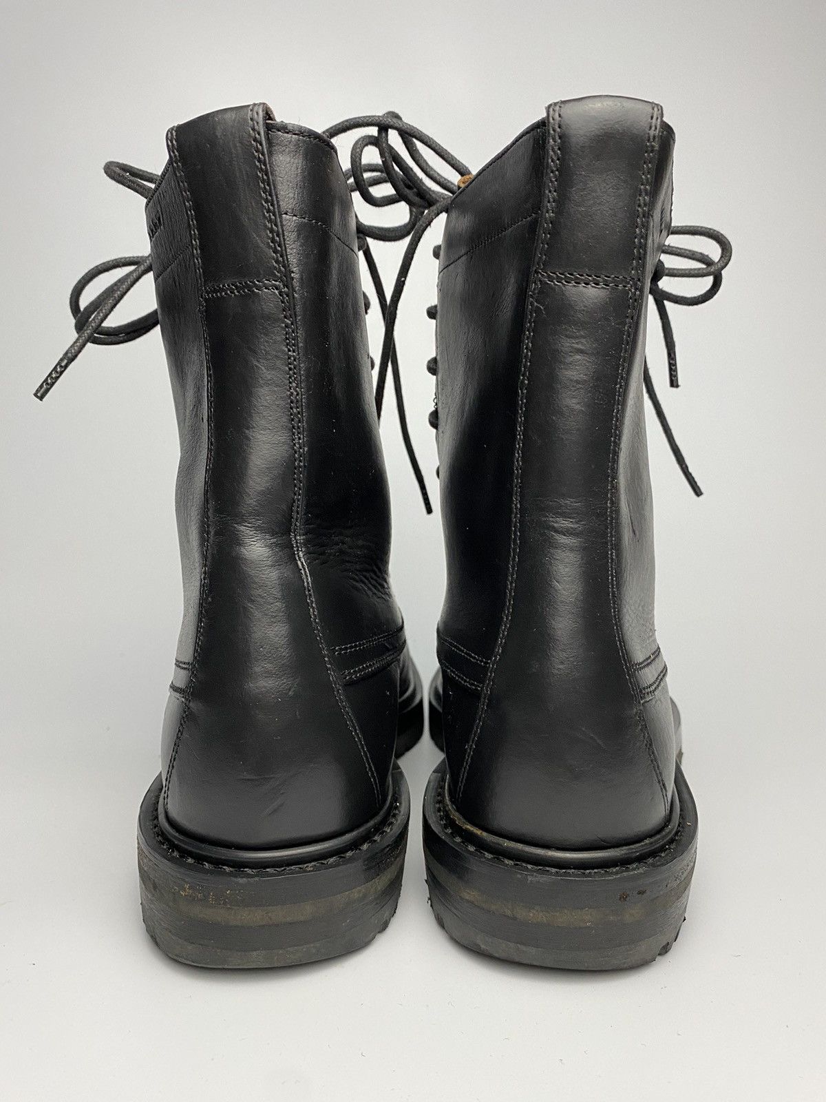 Burberry Burberry Combat Leather Boots Size US 11 / EU 44 - 5 Thumbnail