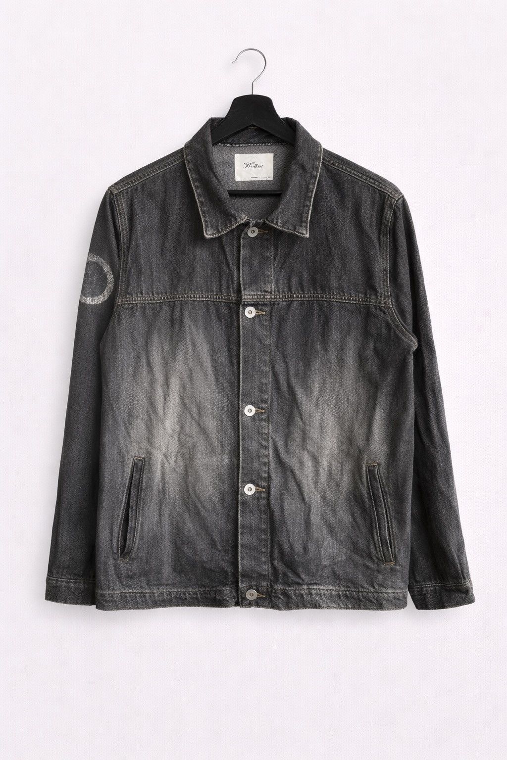 Japanese Brand Braitone Washed Denim Jacket Vintage Japanese Style Grey Size US L / EU 52-54 / 3 - 1 Thumbnail