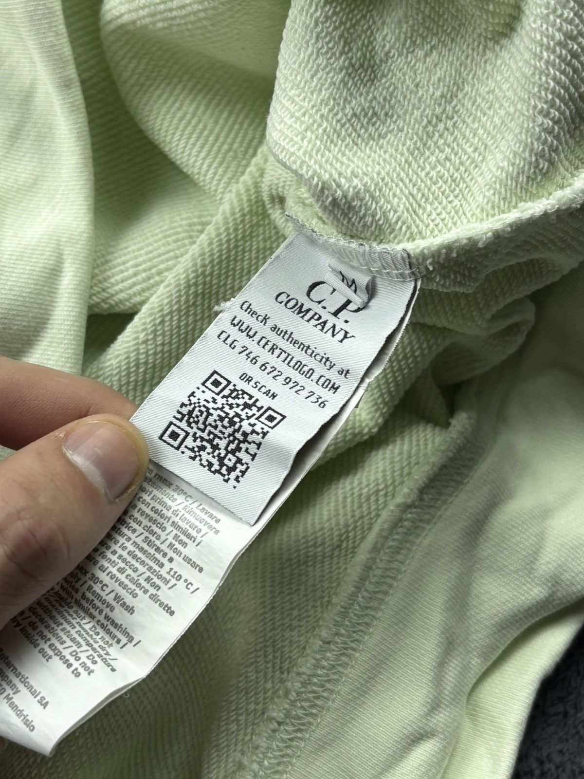 C.P. Company 00s C.P. Company Big Logo Oversized Sweatshirt Size US M / EU 48-50 / 2 - 5 Thumbnail