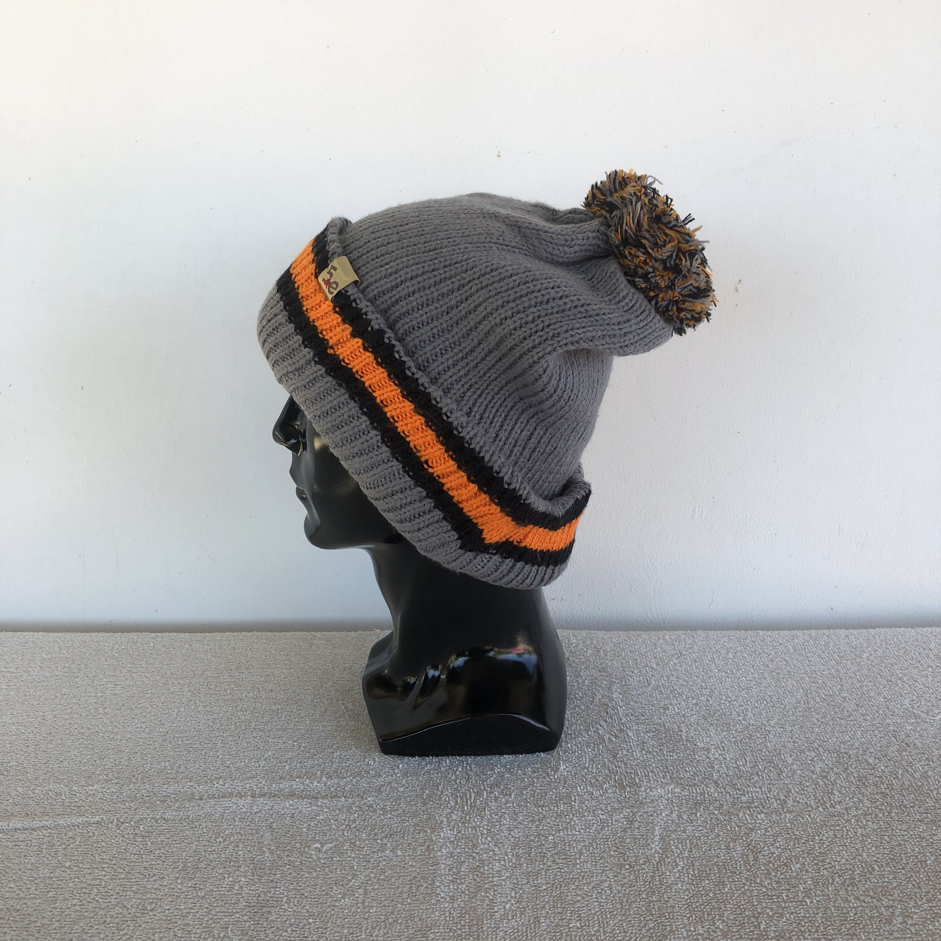 Japanese Brand Vintage 5Xe Japanese Pom Pom Beanie Snow Caps Hats Size ONE SIZE - 4 Thumbnail