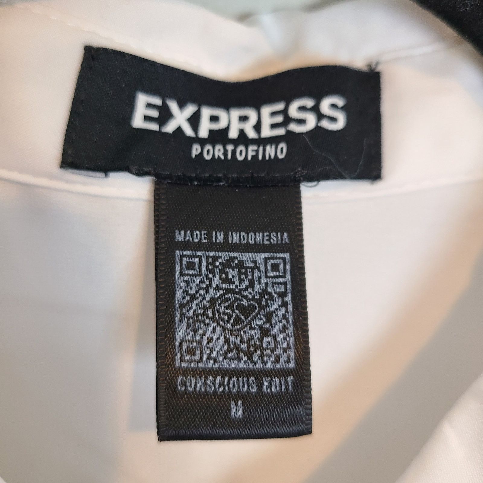 Express Express Womens Portofino Shirt Conscious Edit Sz M Career Size M / US 6-8 / IT 42-44 - 6 Thumbnail