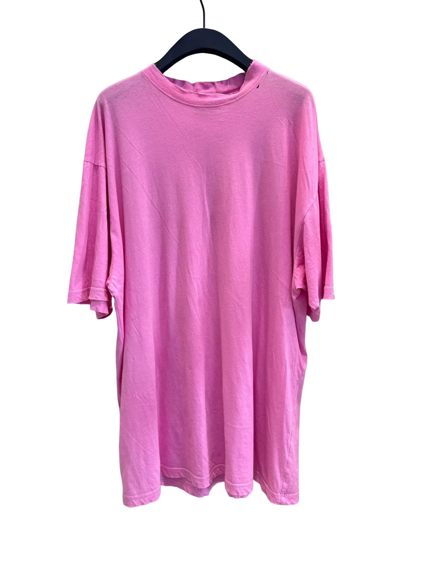 Balenciaga Balenciaga Pink Logo T-Shirt Size XS Size US XS / EU 42 / 0 - 1 Thumbnail