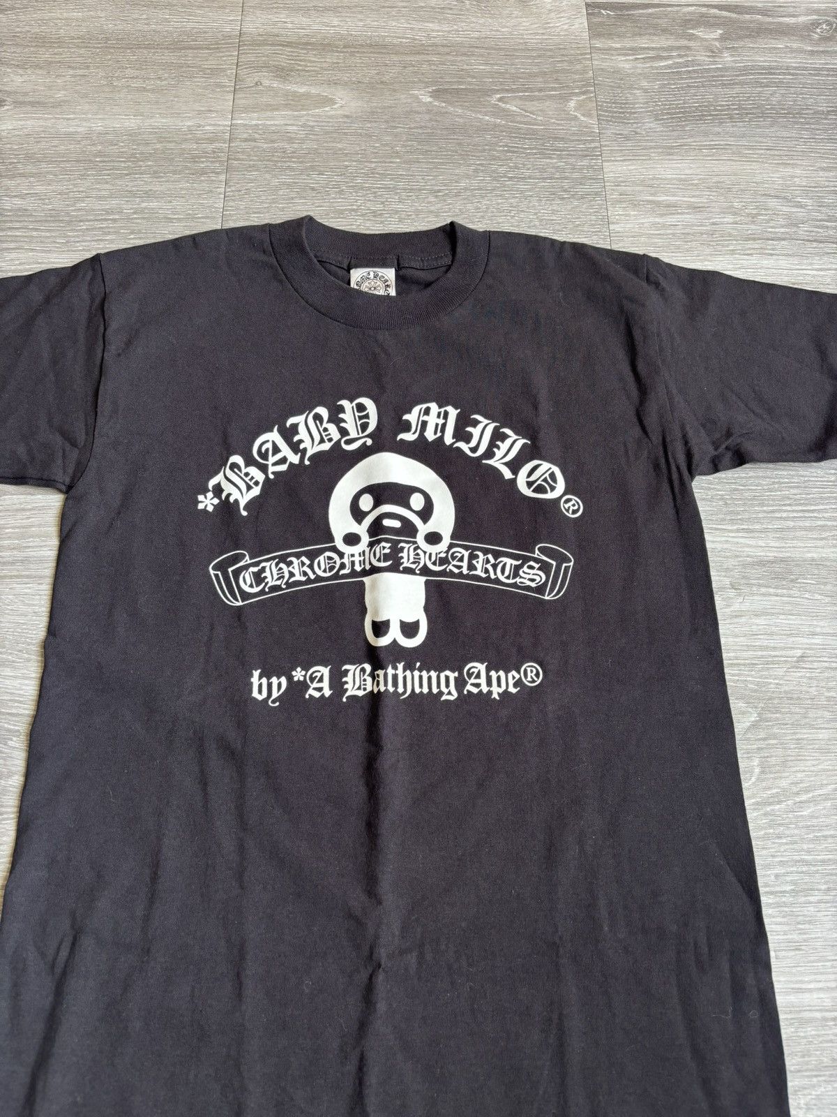 Bape × Chrome Hearts Chrome Hearts Vintage Bape Baby Milo Tee Size US S / EU 44-46 / 1 - 2 Thumbnail
