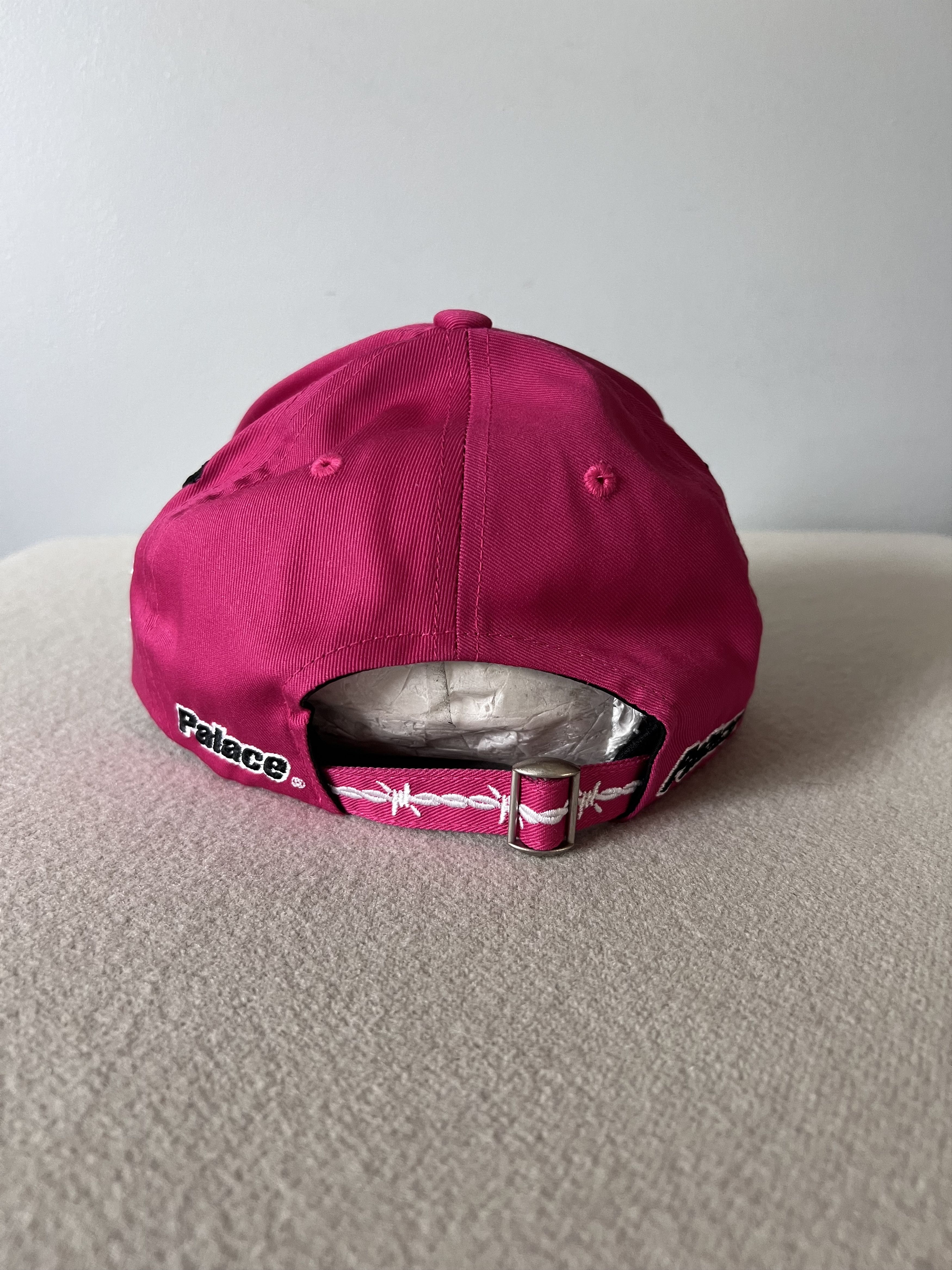 Palace Palace Skateboards Eyes 6 Panel Hat in Pink Size ONE SIZE - 4 Thumbnail