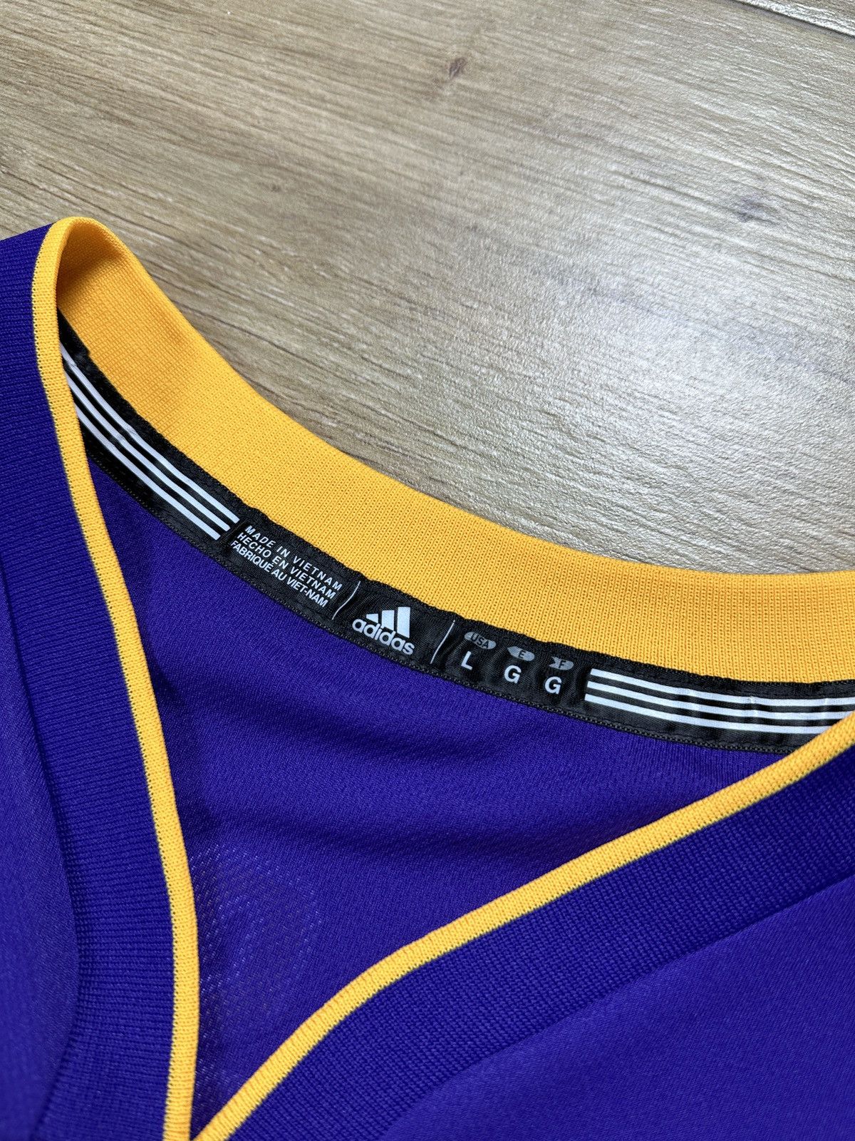 Adidas × NBA #16 Gasol L.A. Lakers Adidas Jerseys + Shorts Set Vintage Size US L / EU 52-54 / 3 - 13 Thumbnail