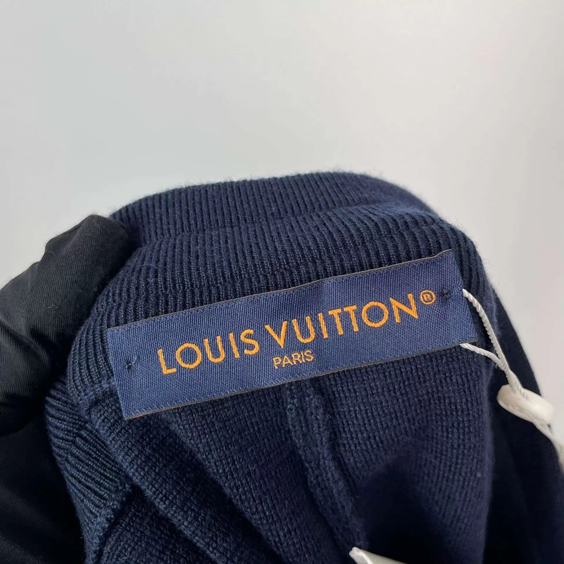 Louis Vuitton LV navy blue wool short XL Size US 36 / EU 52 - 3 Thumbnail