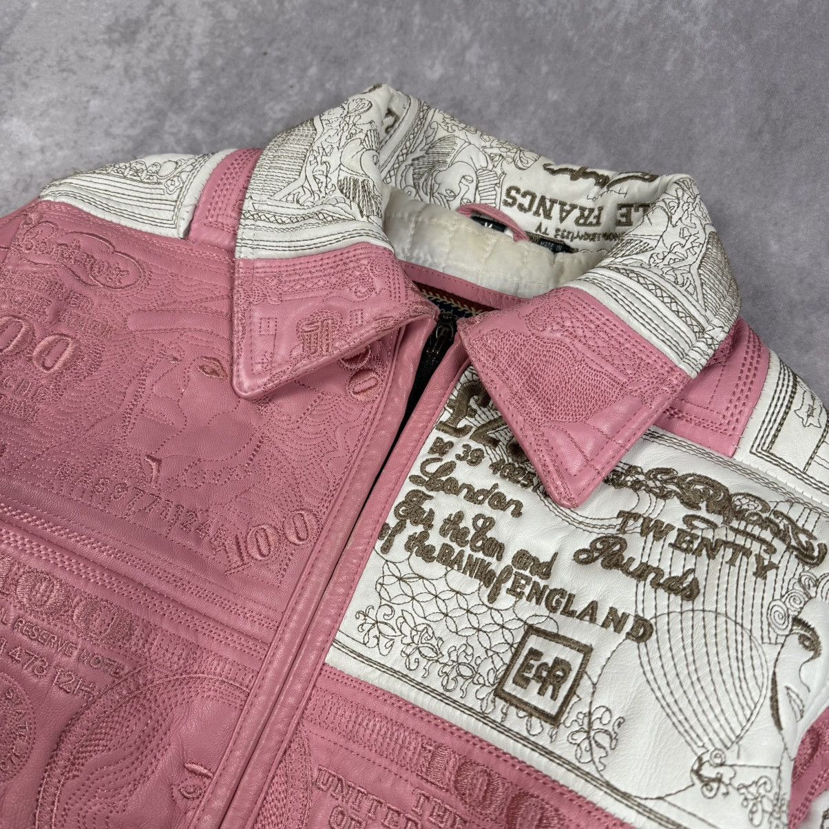 Other Vintage World Money Cowhide ‘Pink’ Jacket Size US S / EU 44-46 / 1 - 3 Thumbnail
