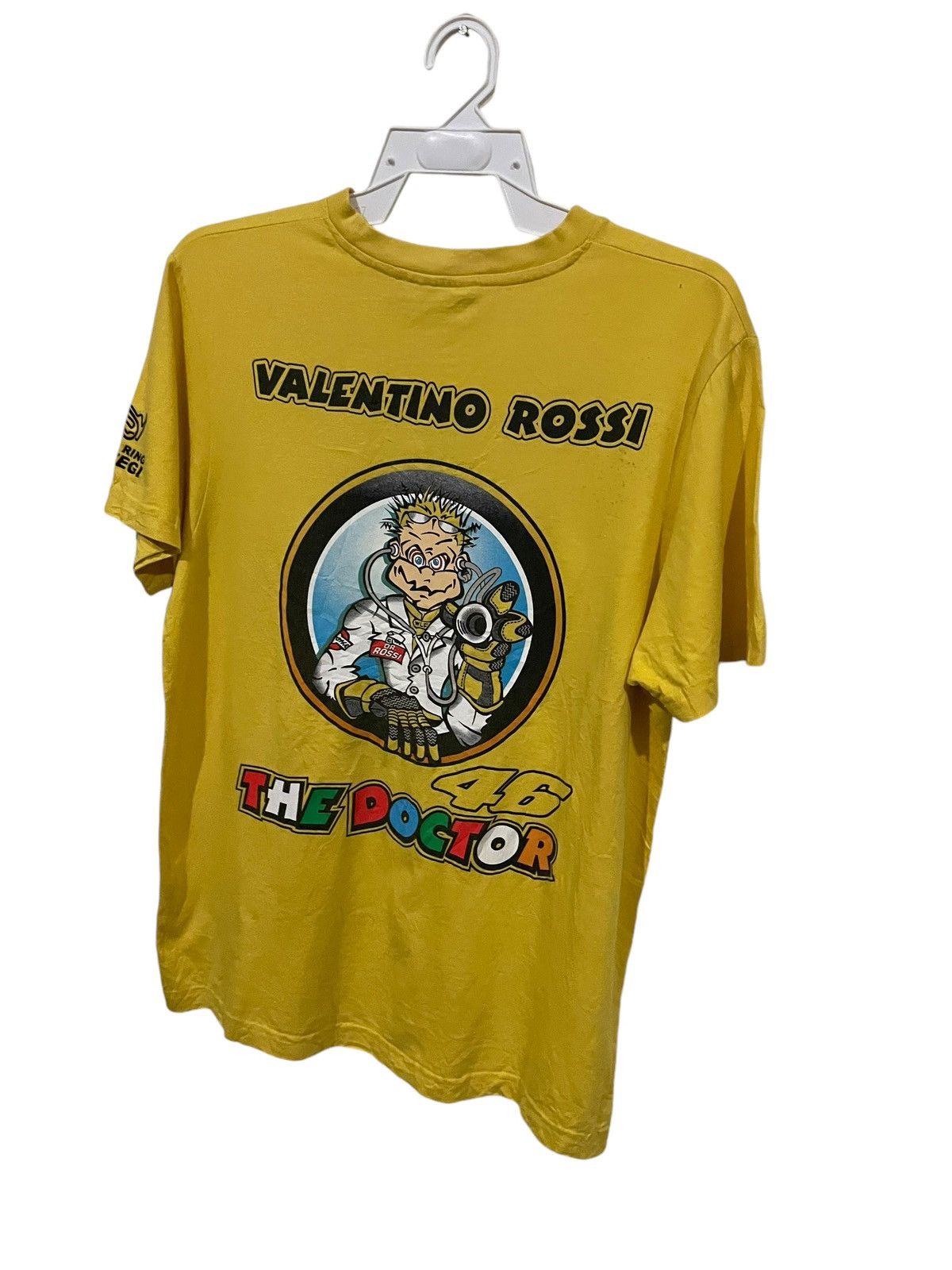 Yamaha VTG '01-02 Valentino Rossi Vale 46 The Doctor Moto GP Tee Size US M / EU 48-50 / 2 - 7 Thumbnail