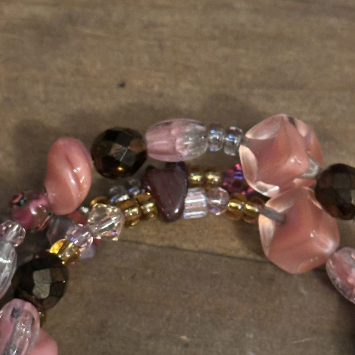 Other Multicolor glass bead wrap bracelet Size ONE SIZE - 3 Thumbnail