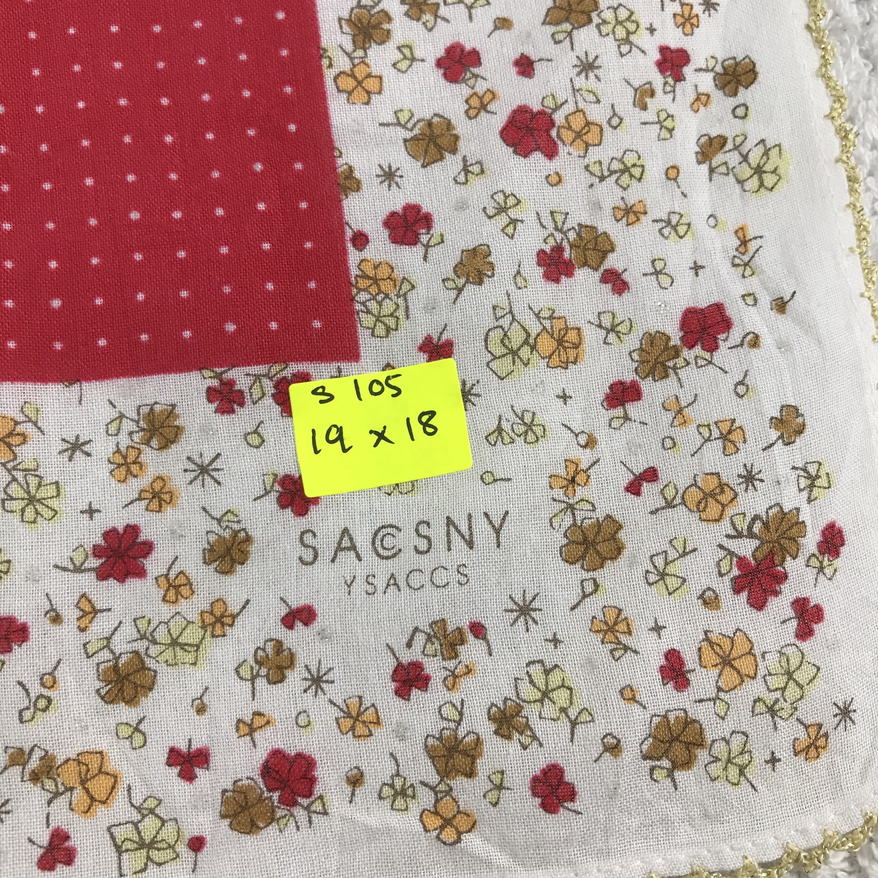 Vintage × Yohji Yamamoto Ysaccs Bandana / Handkerchief / Neckerchief - S105 Size ONE SIZE - 5 Thumbnail