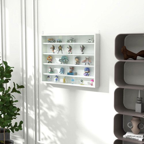 Designer × Homemade 5-Tier Display Cabinet, Glass Display Case with 2 Doors and Size US L / EU 52-54 / 3 - 7 Thumbnail
