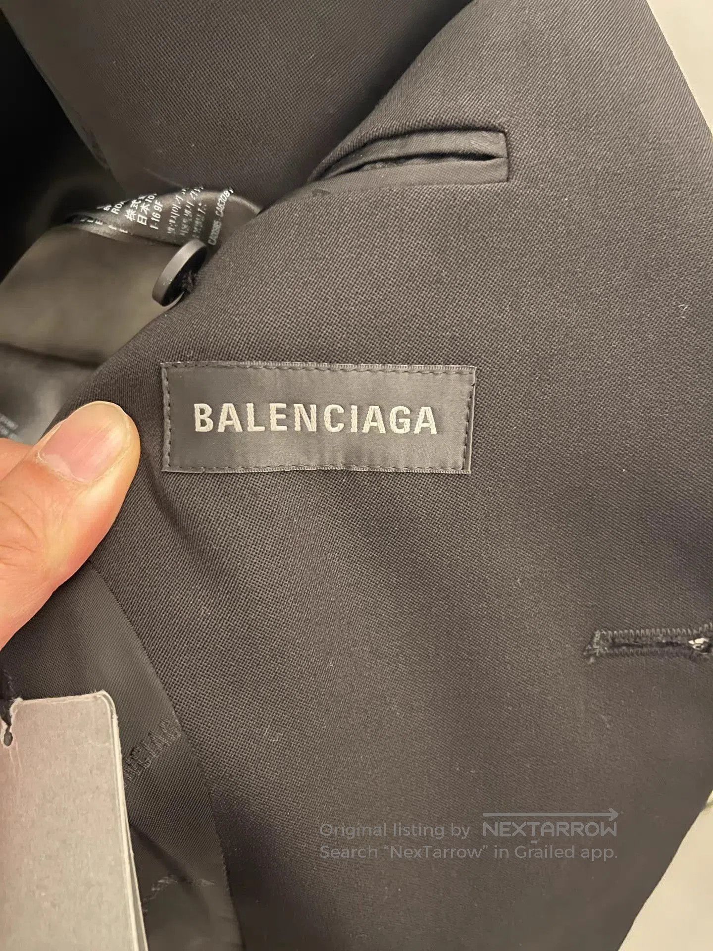 Balenciaga Black Single. Size US S / EU 44-46 / 1 - 2 Thumbnail