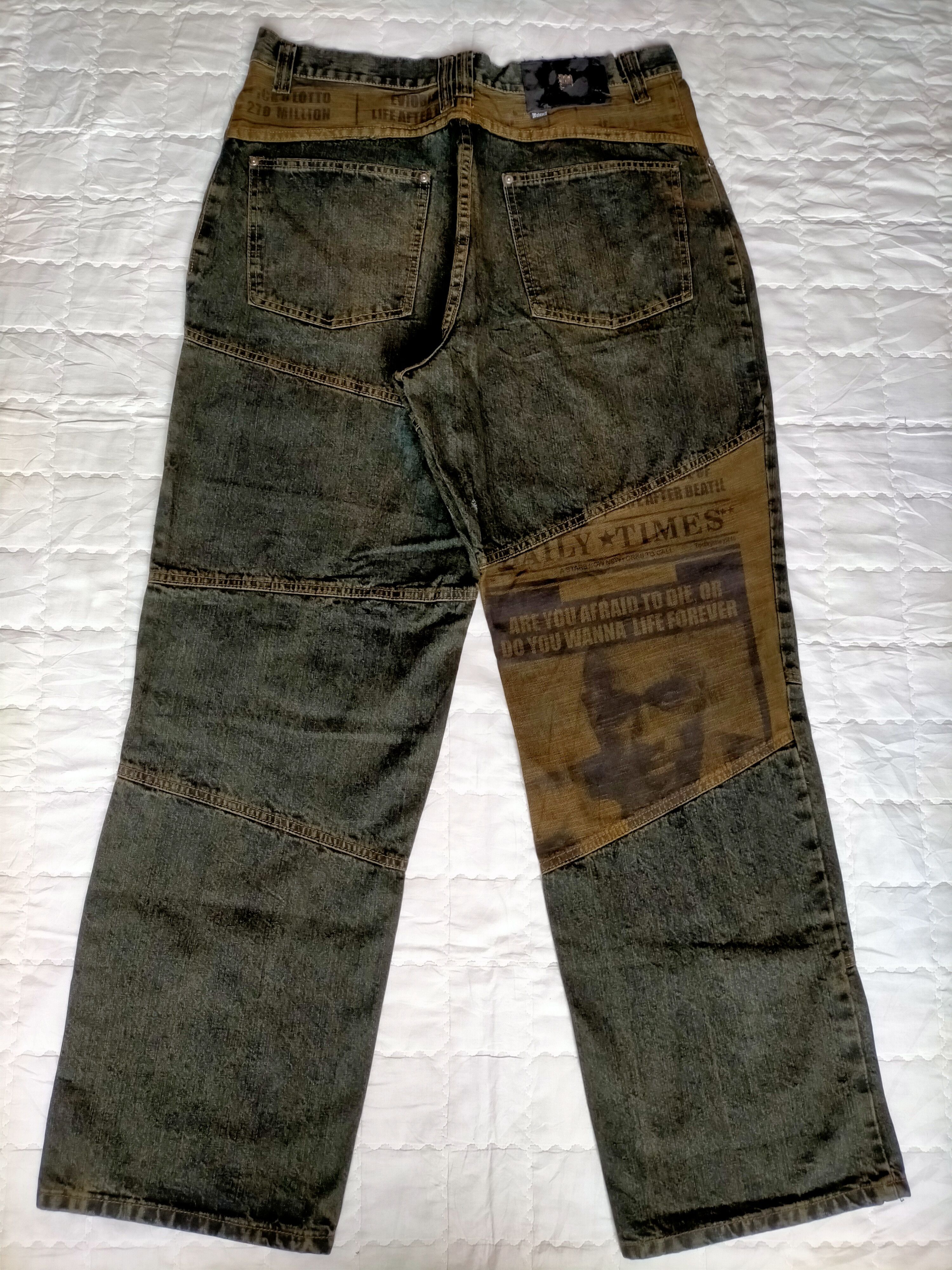 Makaveli Makaveli Tupac Baggy Denim Pants Size US 34 / EU 50 - 8 Thumbnail