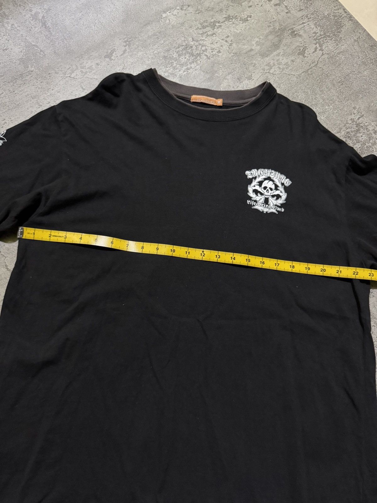 Hysteric Glamour Y2k Smack skull double layer ifsixwasnine tshirt Size US XL / EU 56 / 4 - 9 Thumbnail