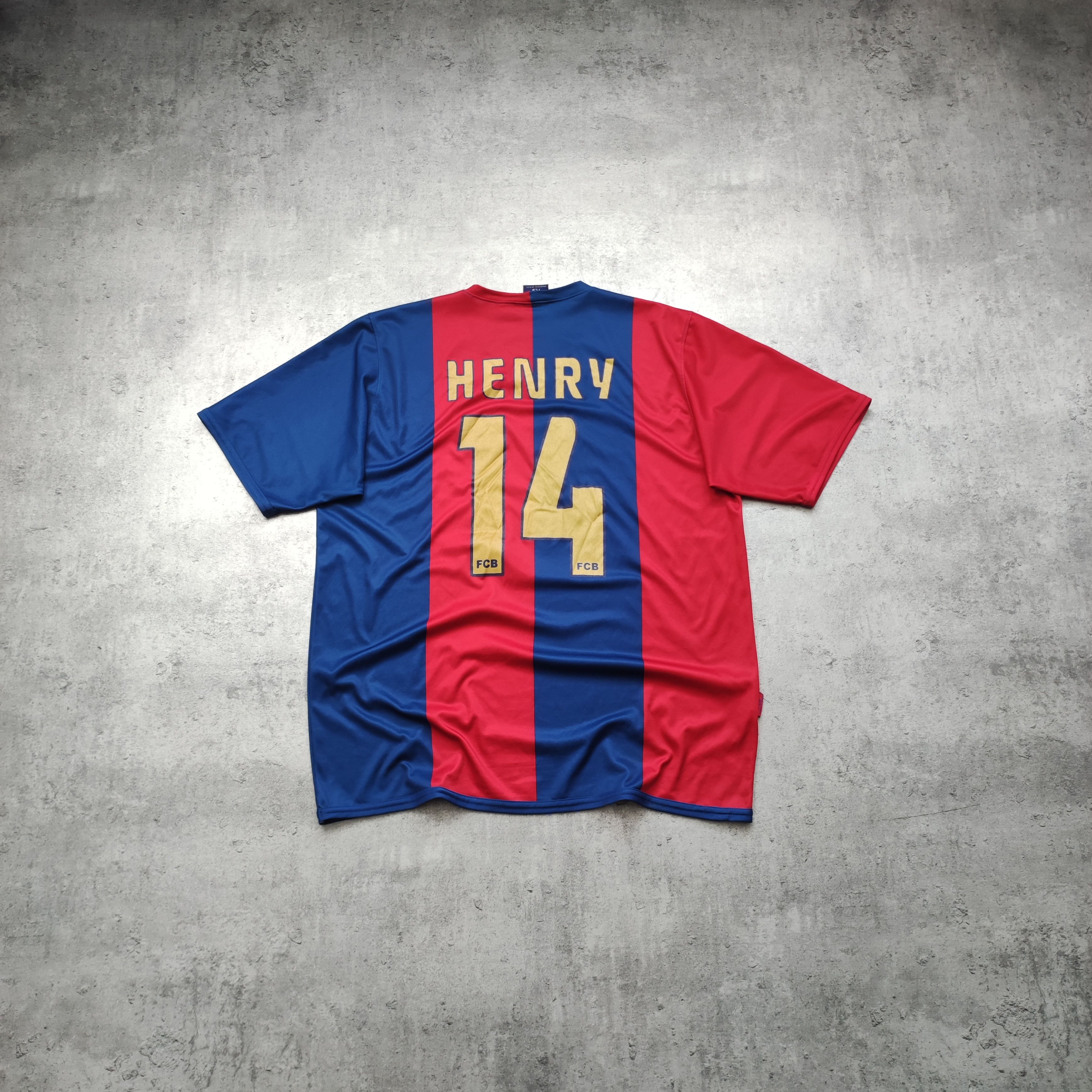 Other Vintage Rare FC Barcelona Rodgers #14 Henry Football Kit Size US XXL / EU 58 / 5 - 1 Thumbnail