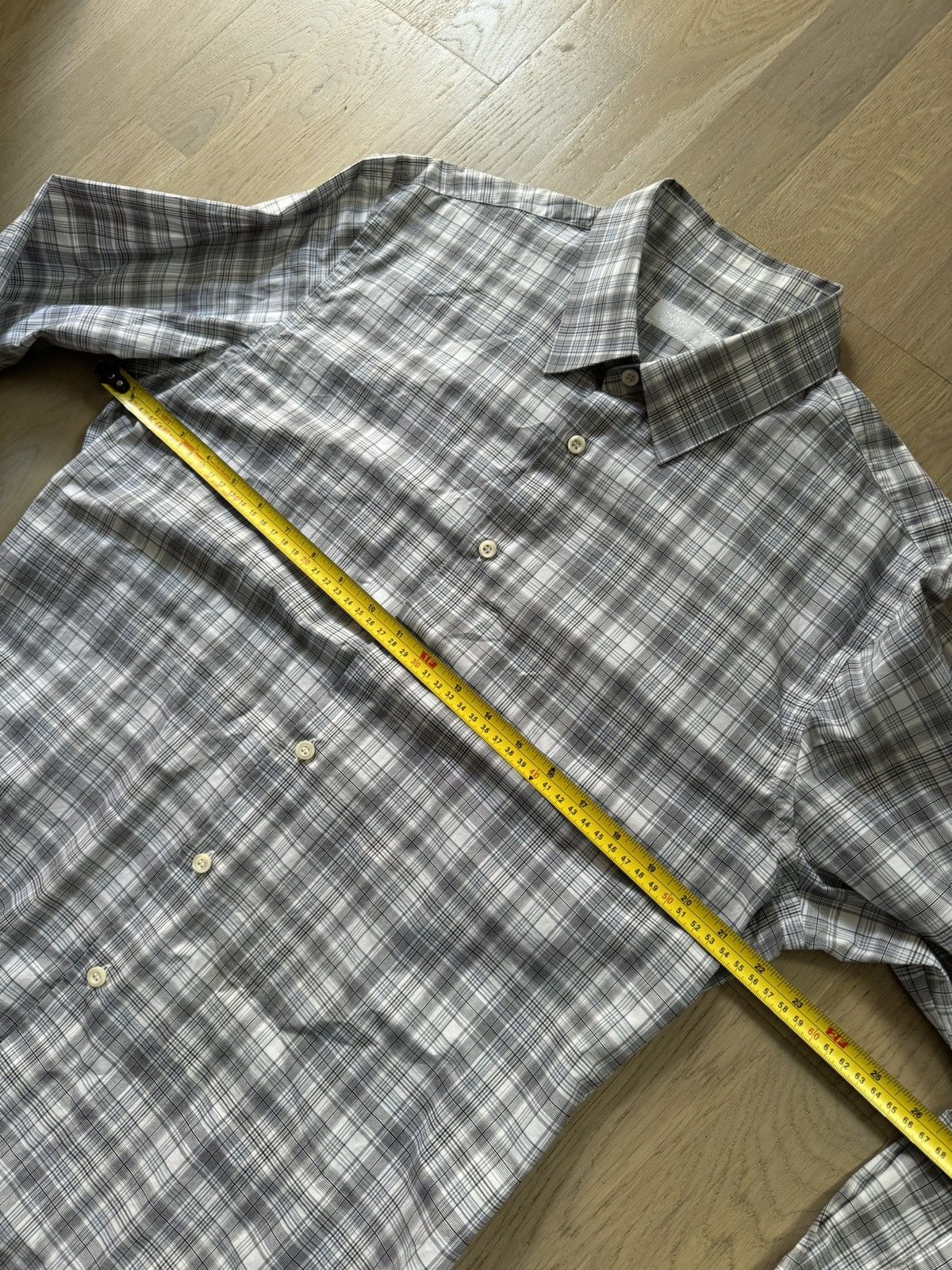 Prada PRADA men shirt STUDY REAL TAPE MEASUREMENTS IN PHOTOS CAREF Size US L / EU 52-54 / 3 - 5 Thumbnail