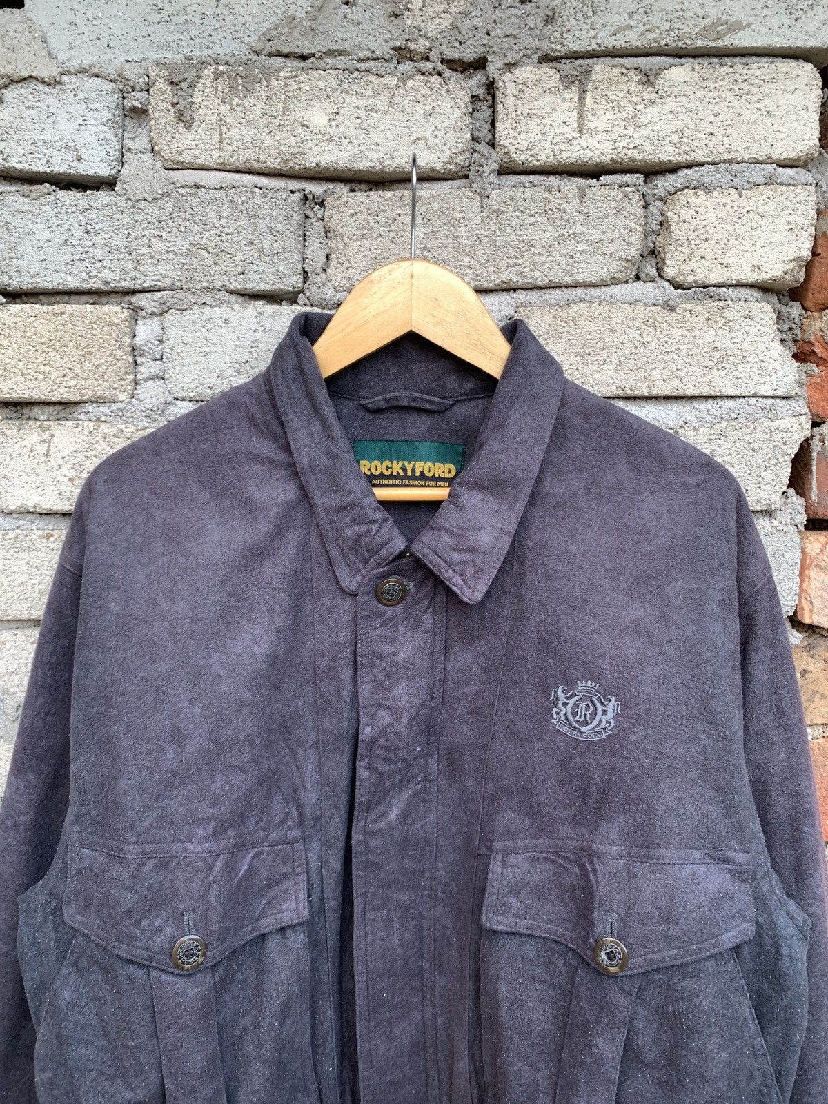 Japanese Brand Vintage Rocky Ford Bomber Jacket Size US L / EU 52-54 / 3 - 2 Thumbnail