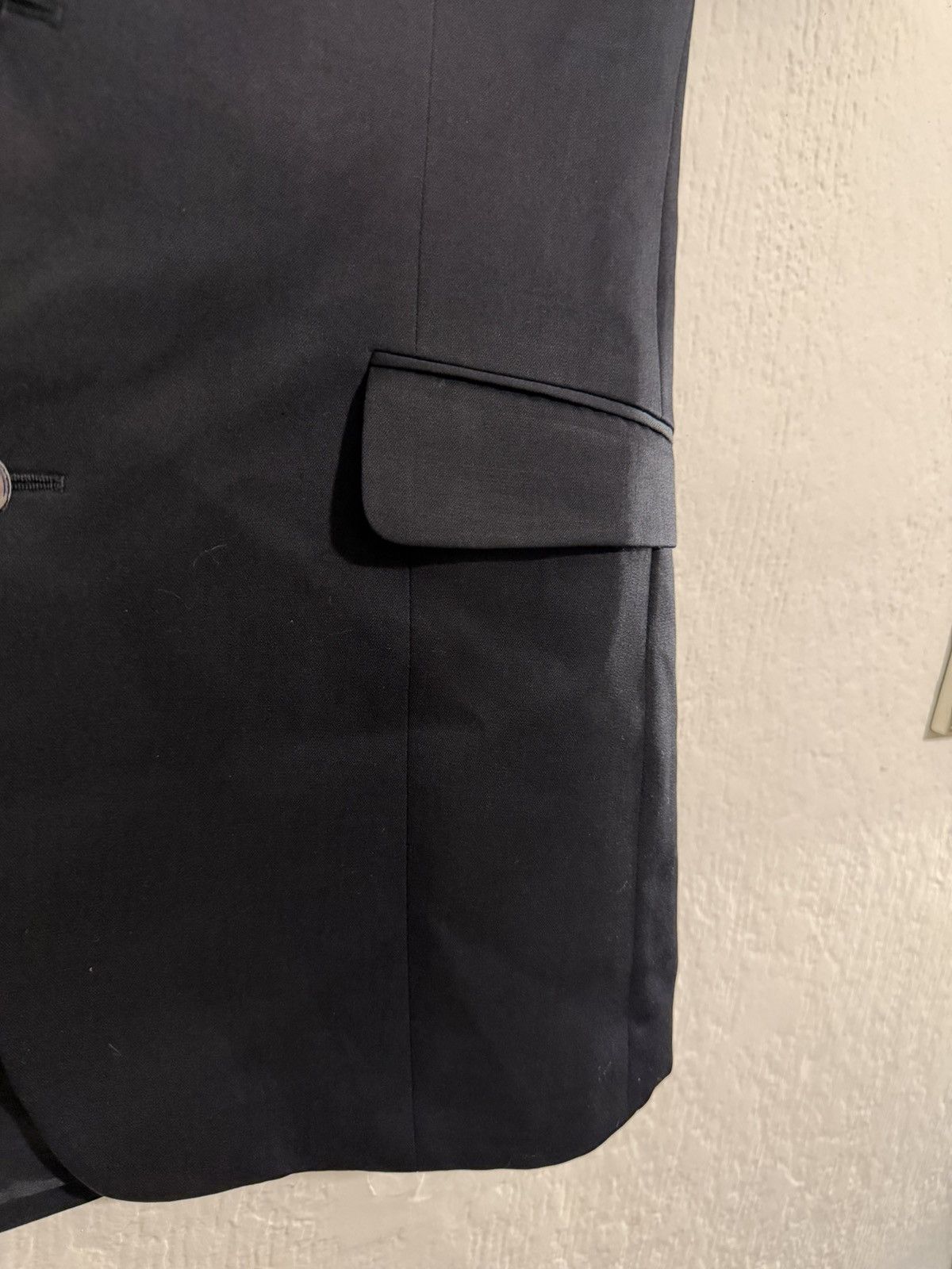 Thierry Mugler Thierry Mugler black wool blazer size 50R Size 50R - 4 Thumbnail