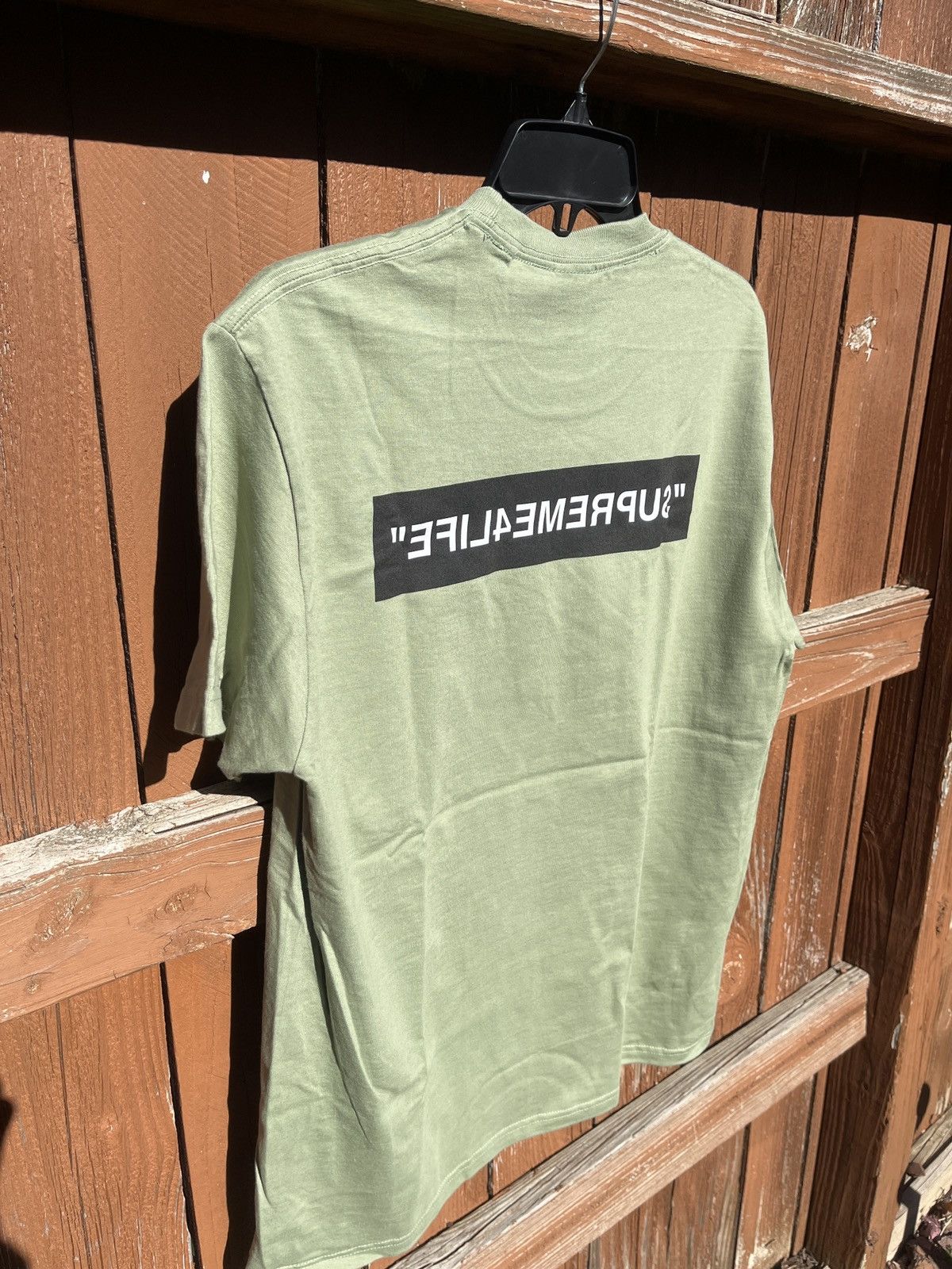 Supreme Supreme 4 life tee New M Size US M / EU 48-50 / 2 - 2 Thumbnail