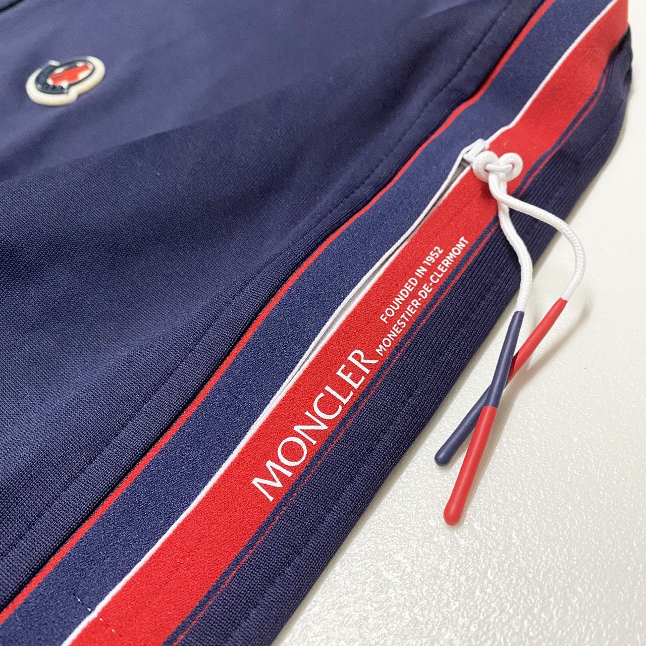 Moncler Moncler tricot zip sweatshirt jacket size 2XL XXL navy blue Size US XXL / EU 58 / 5 - 3 Thumbnail