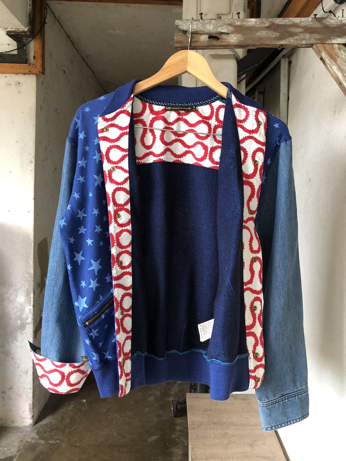 Lee × Vivienne Westwood Rare❗️Vivienne Westwood x Lee Varsity Jacket Aaron Ross Size US S / EU 44-46 / 1 - 5 Thumbnail