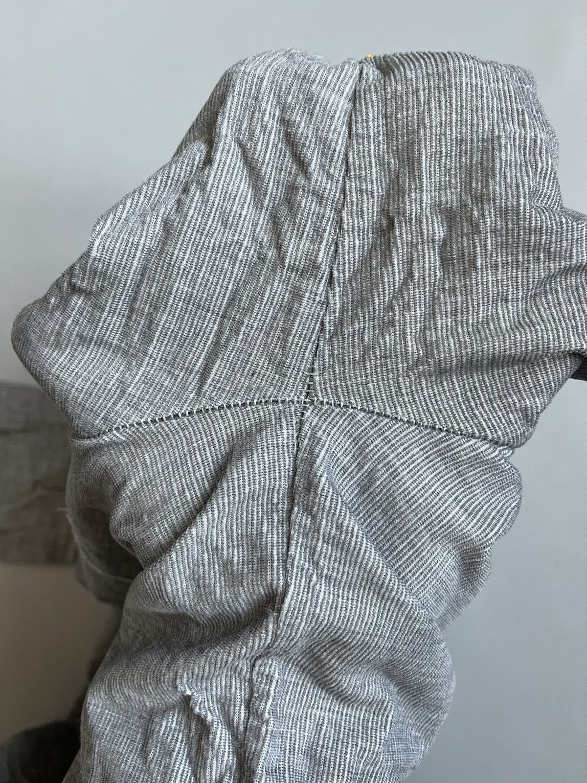 Dries Van Noten Hannes Roether Men Grey Corduroy Avant Garde Button Up Shirt Size US L / EU 52-54 / 3 - 16 Thumbnail