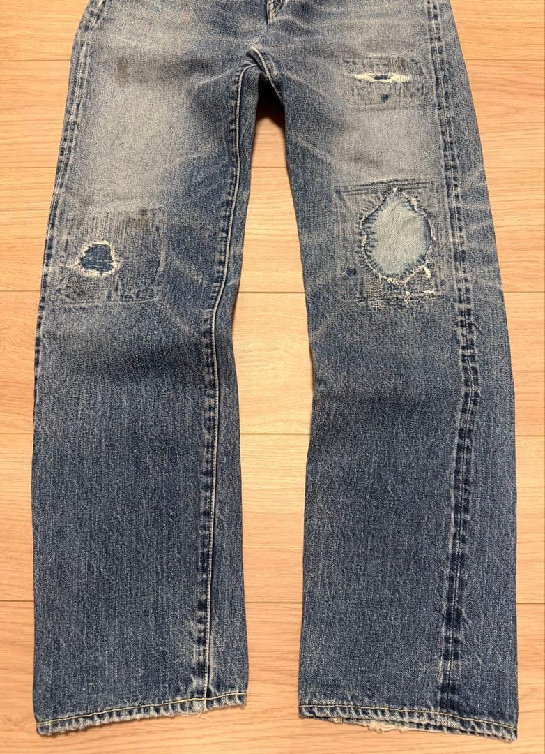 Kapital Kapital Hirata Denim Pants- Vintage Style Size US 28 / EU 44 - 9 Thumbnail