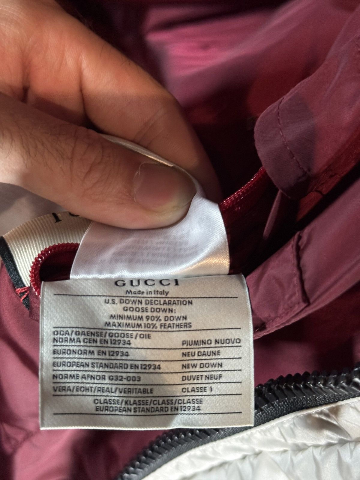 Gucci Gucci Color Blocking Down Jacket/Parka Size US L / EU 52-54 / 3 - 17 Thumbnail