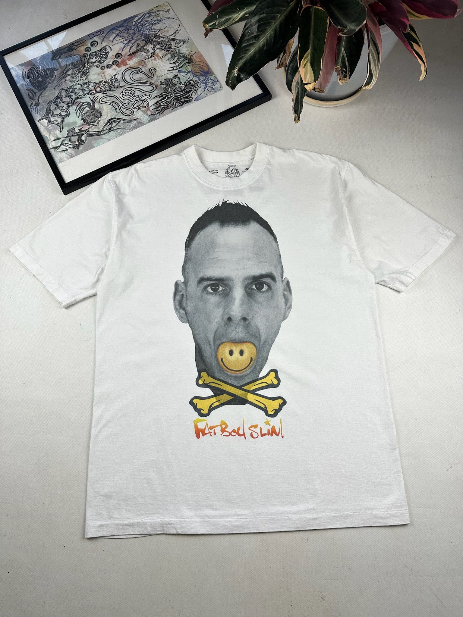 Band Tees VTG DJ FatBoySlim tShirt the prodigy chemical brothers Size US XL / EU 56 / 4 - 1 Thumbnail