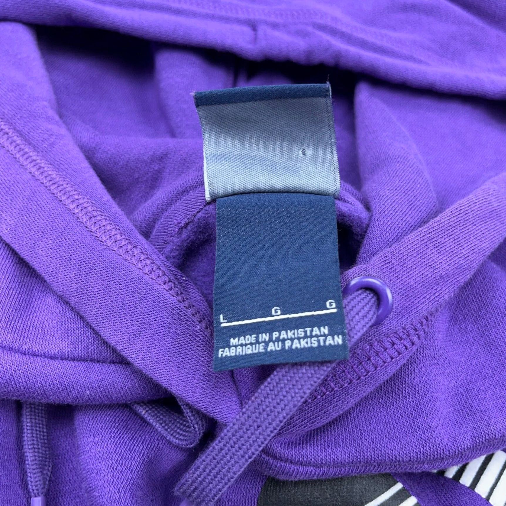 Nike Nike Hoodie Women L Purple Sweatshirt Ladies Just Do It Logo Pullover Activewear Casual All Seasons Graphic Print Hooded? Size L / US 10 / IT 46 - 6 Thumbnail