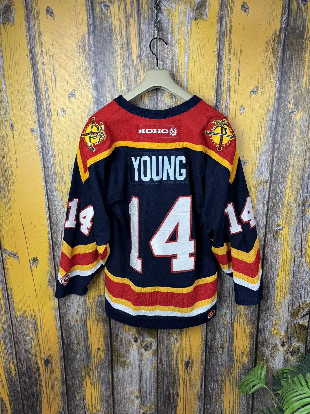 Koho KONO Florida Panthers Broken Stick #14 Hockey T-shirt Size US M / EU 48-50 / 2 - 11 Thumbnail