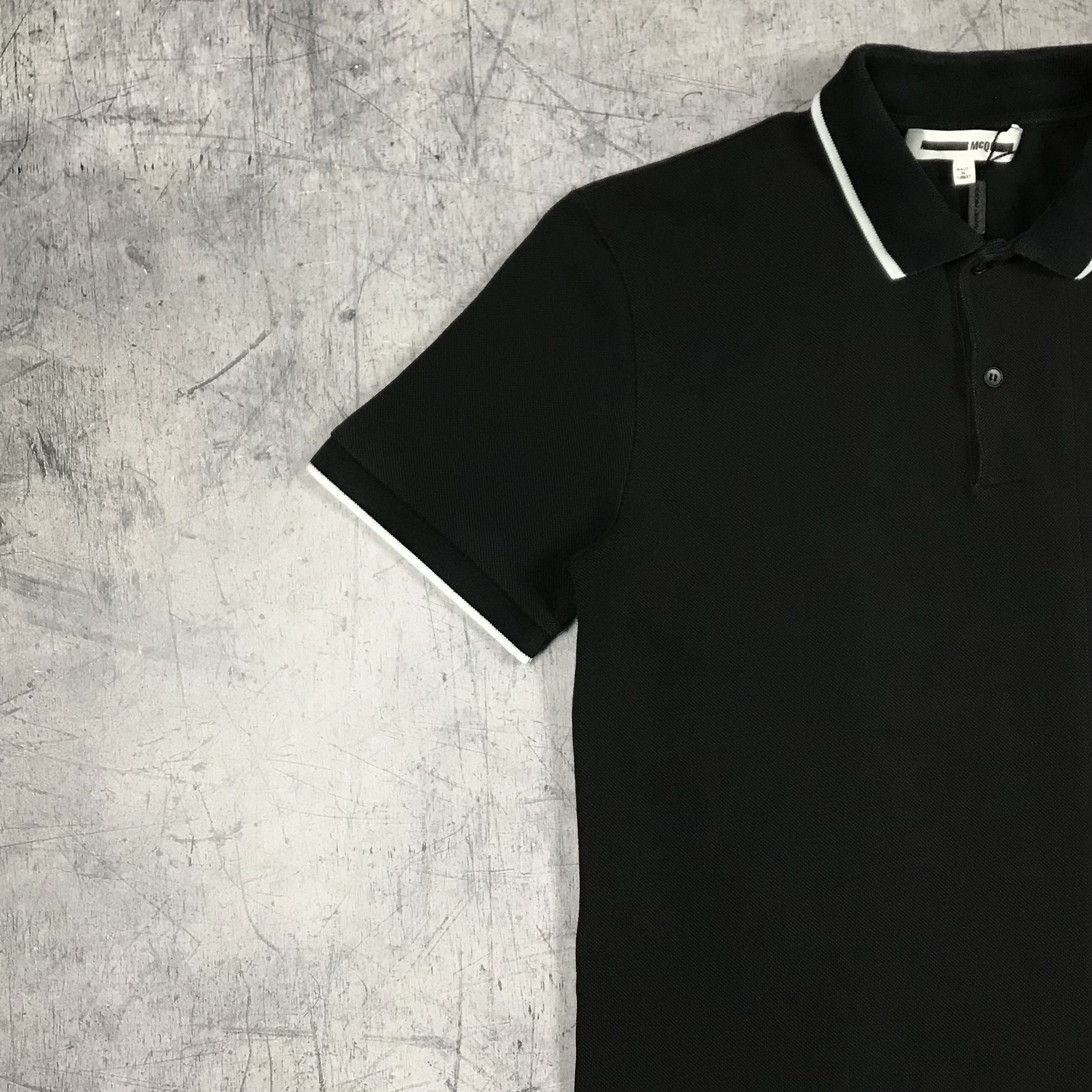 Alexander McQueen Alexander McQueen Icon Logo Designer Polo Tee luxury Size US S / EU 44-46 / 1 - 6 Thumbnail
