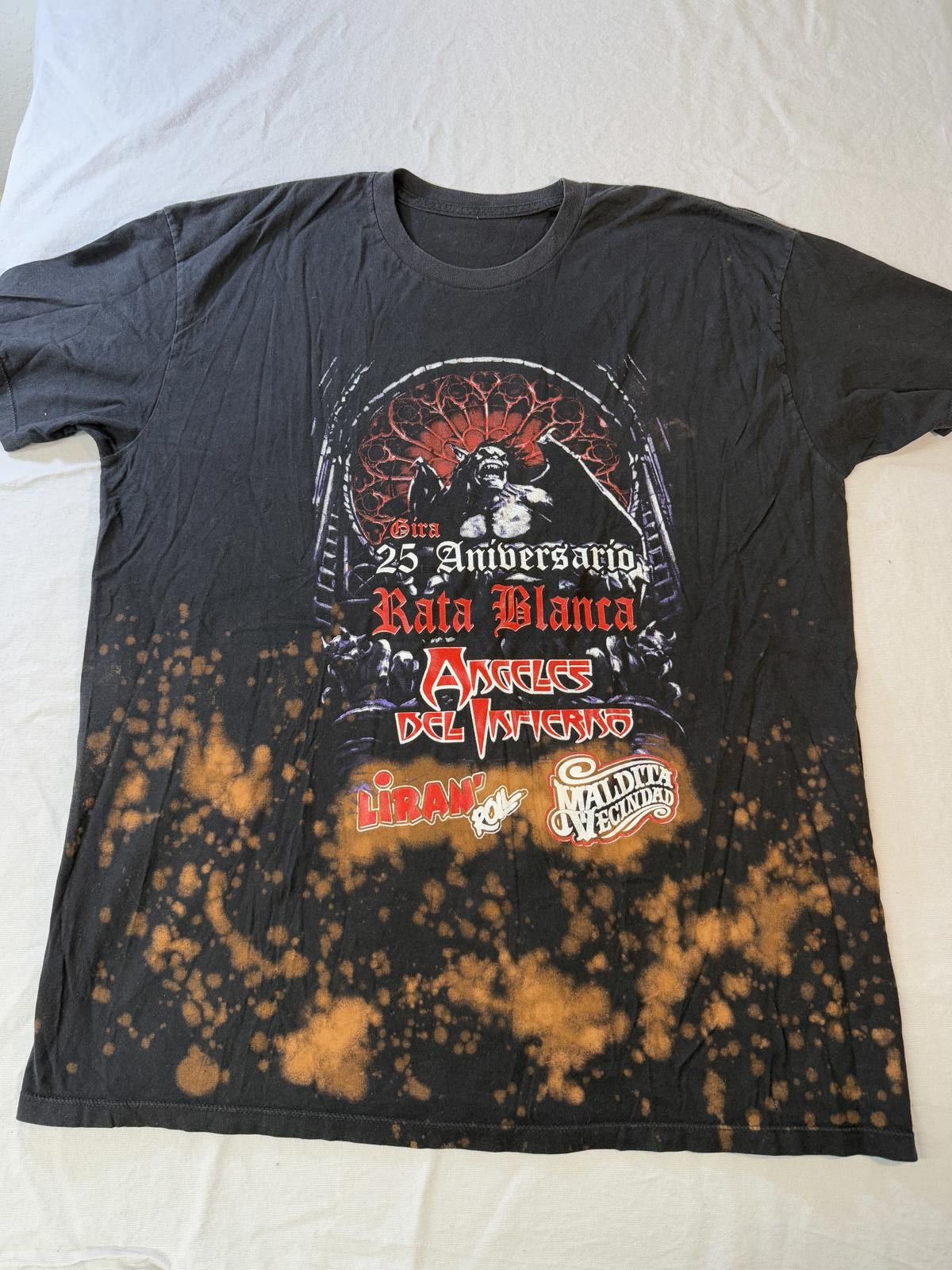Designer Rata Blanca T-shirt La Super Tocada Tour Tee XXL Size US XXL / EU 58 / 5 - 1 Thumbnail