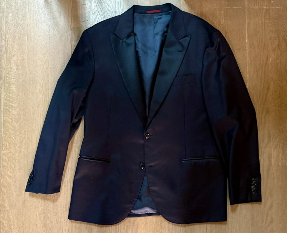 Brunello Cucinelli Brunello Cucinelli tuxedo 44R (midnight blue) Size 44R - 1 Thumbnail