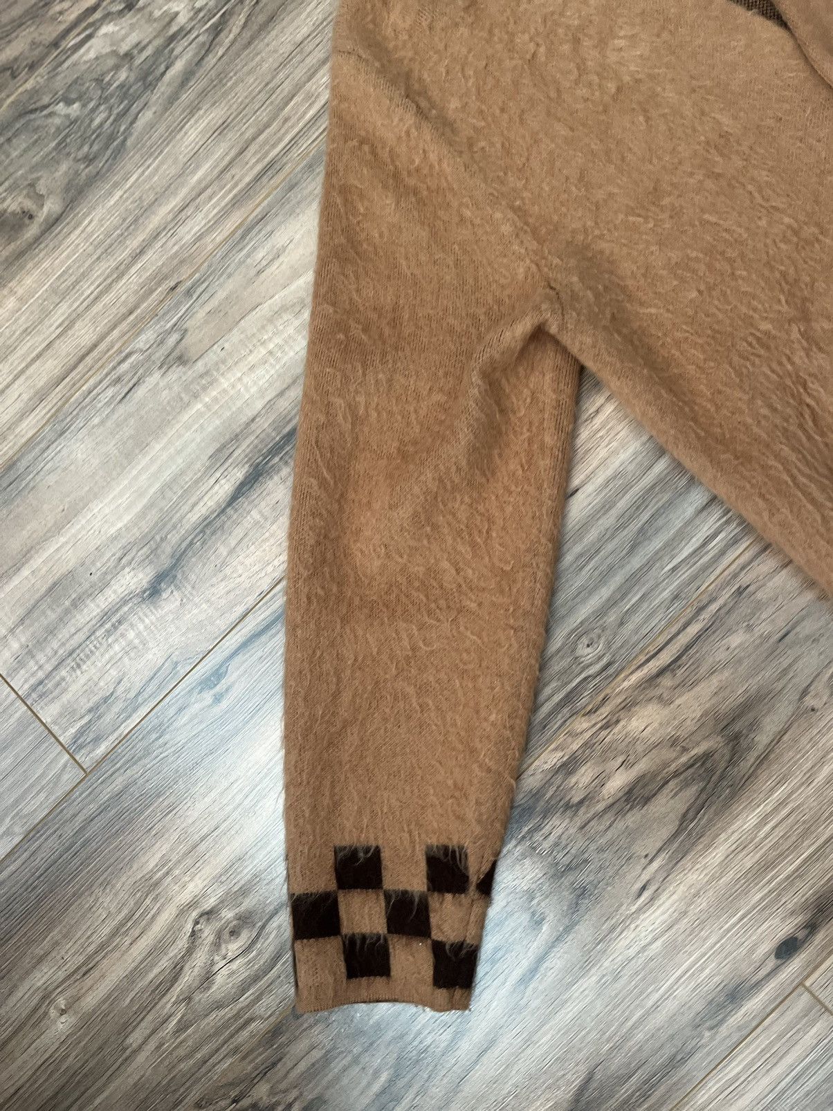 Supreme Supreme Brushed Checkerboard Cardigan Size US M / EU 48-50 / 2 - 13 Thumbnail