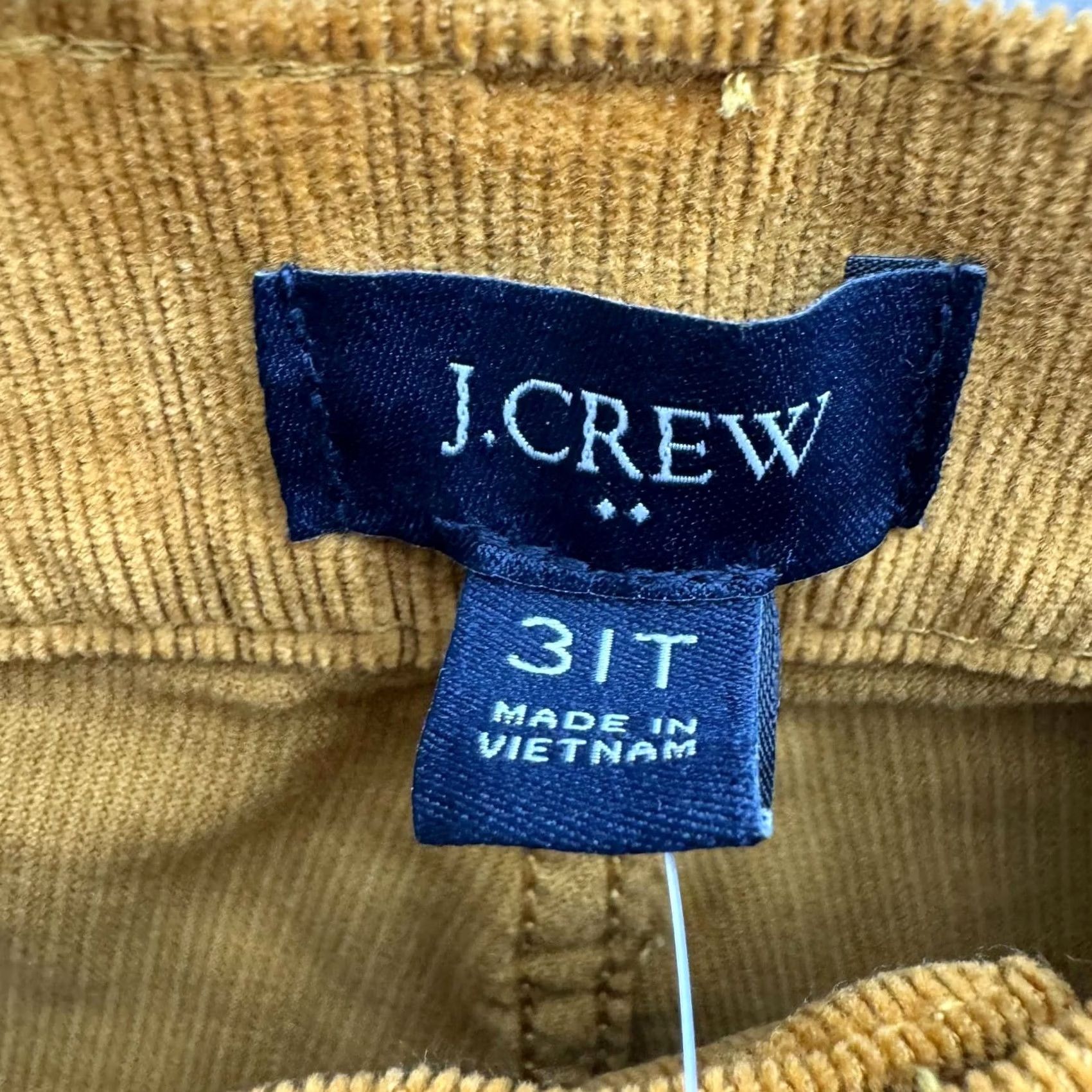 J.Crew VINTAGE? NEw J.Crew Women's 31T 31x32 Brown Corduroy Straight Fit Pants Chinos - Cotton Corduroy Chino Pants Womens 31 In. Brown Size 24" / US 00 / IT 34 - 5 Thumbnail