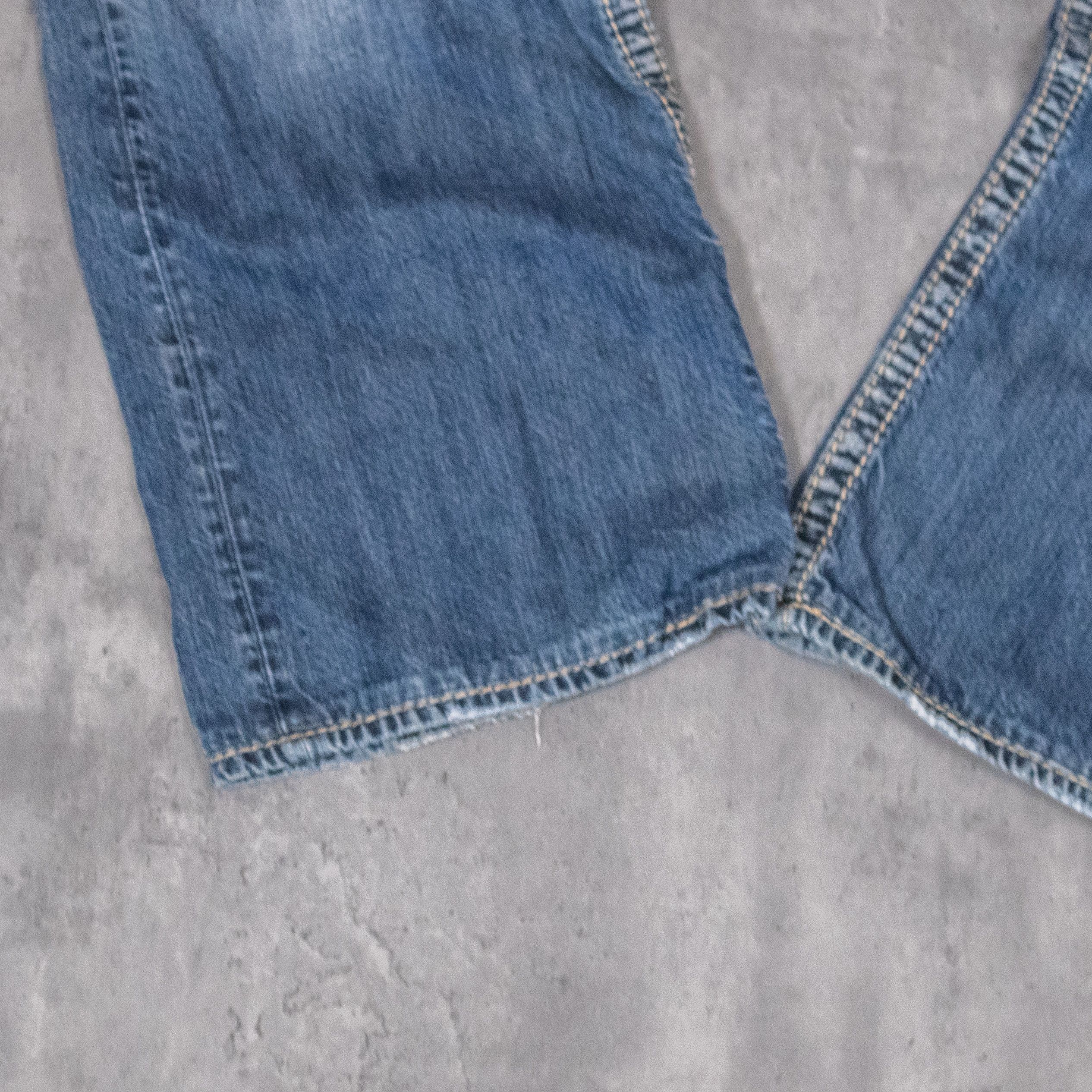 Silver Jeans Co. Y2K 2000's Silver Jeans Grunge Baggy Relax Wide Denim Pants Size US 37 - 6 Thumbnail