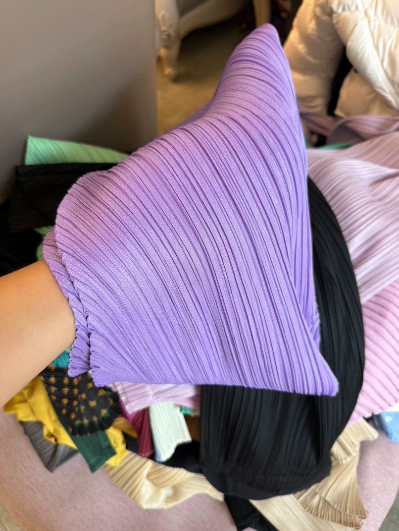 Issey Miyake Issey Miyake size:3 Purple pleated pants Size 42" / US 20 - 6 Thumbnail