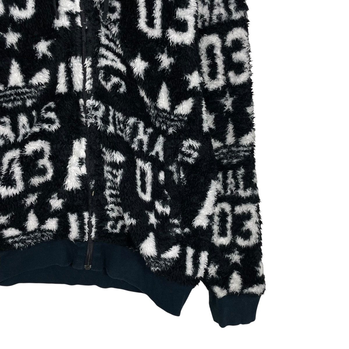 Adidas Adidas Fullprint Fleece Zipper Hoodie Size US M / EU 48-50 / 2 - 4 Thumbnail
